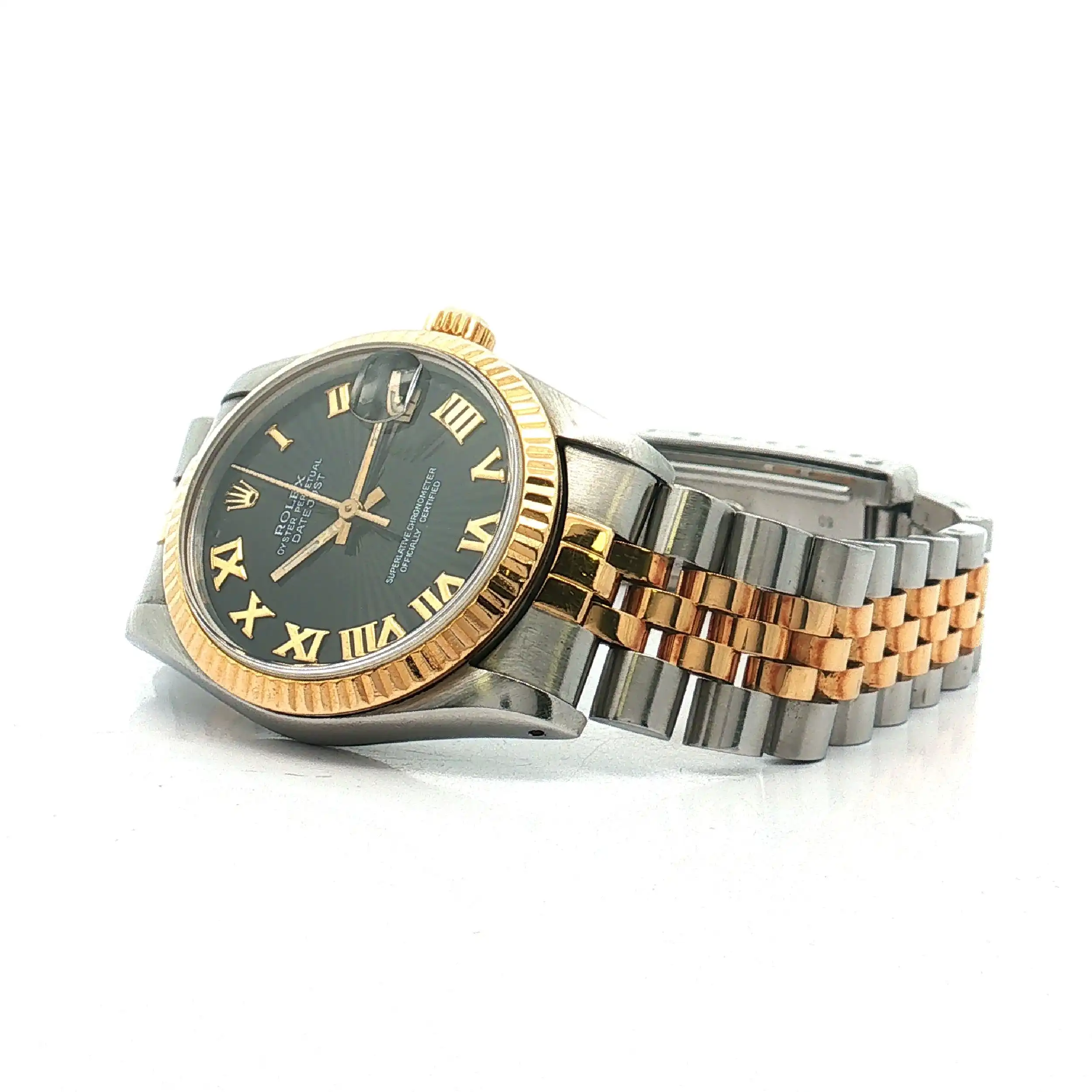 Damenuhr Rolex Datejust 31 Oyster Fullset Gold Stahl