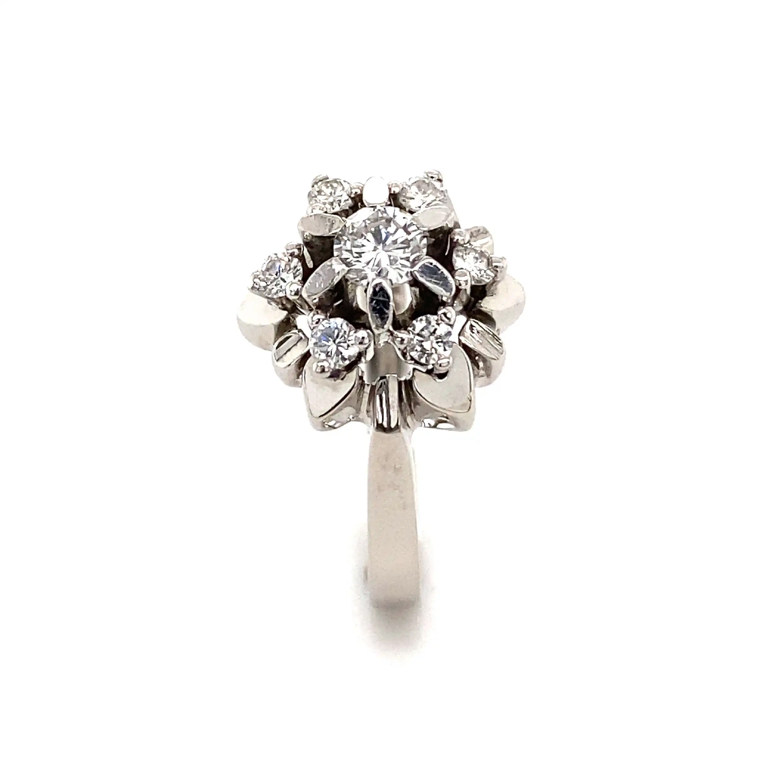 Ring Weißgold mit Brillanten