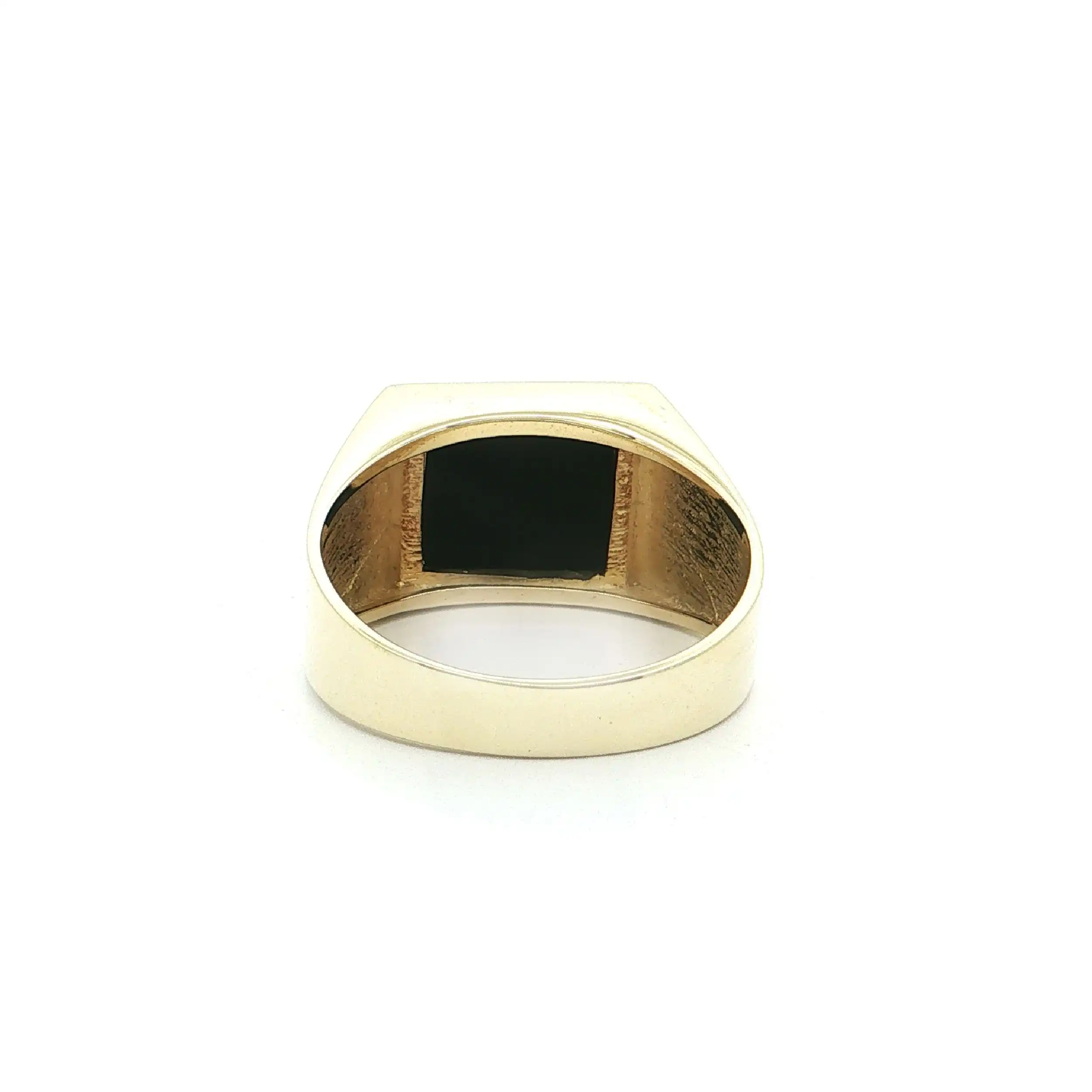 Ring Gelbgold mit Onyx