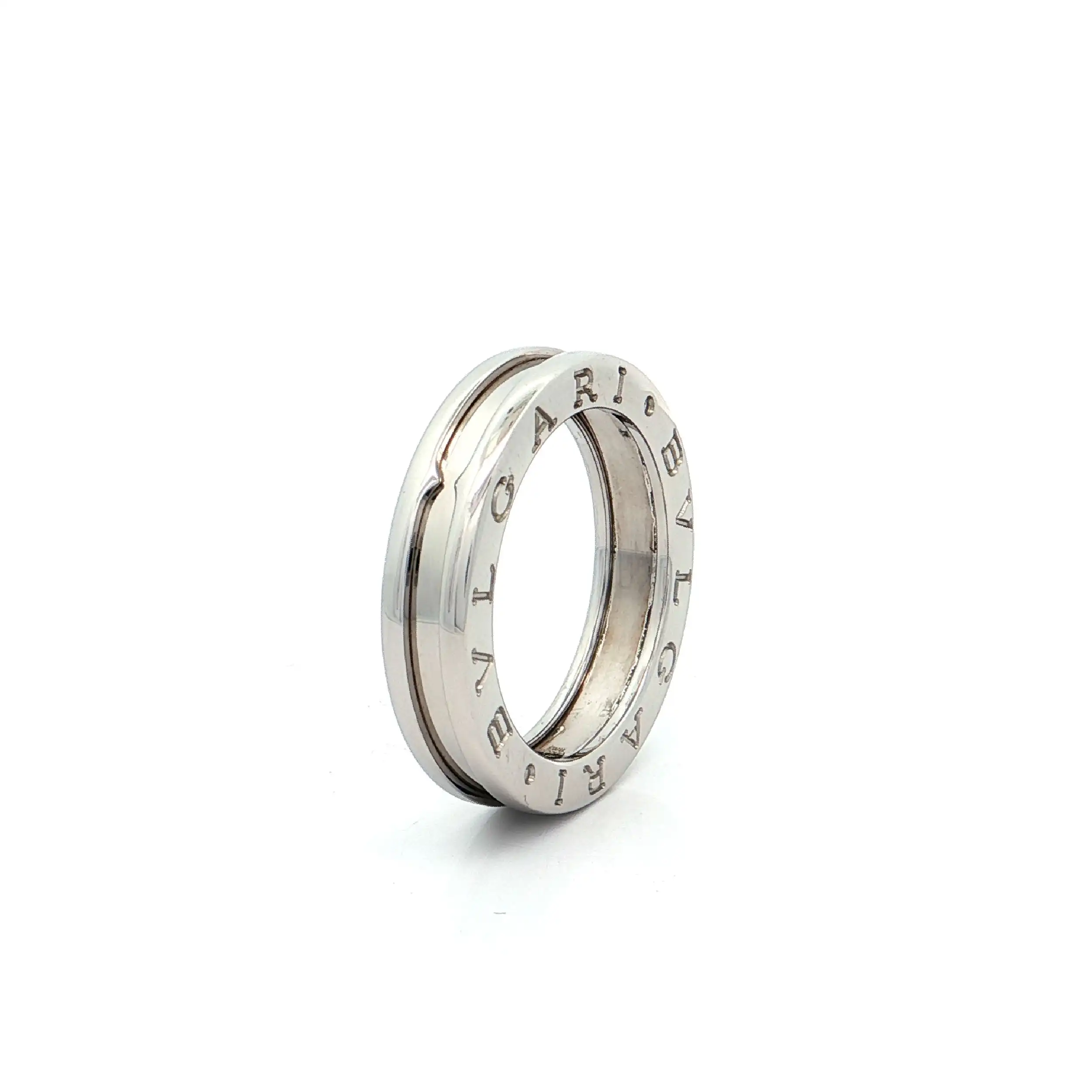 Ring Bvlgari B-Zero 1 1-band in Weißgold 336024 mit Box Ring Bvlgari B-Zero 1 1-band in Weißgold 336024 mit Box