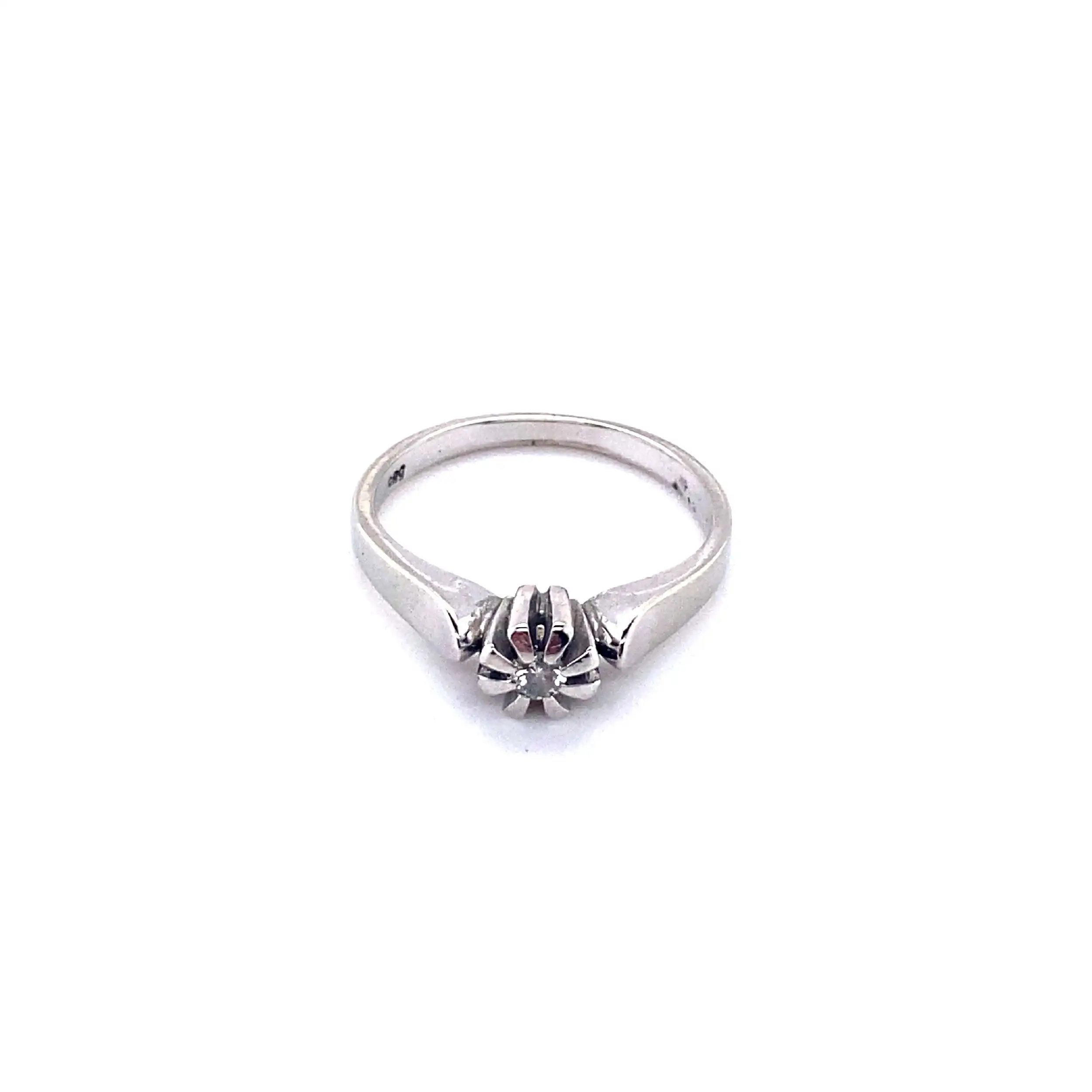 Ring Weißgold mit Brillant