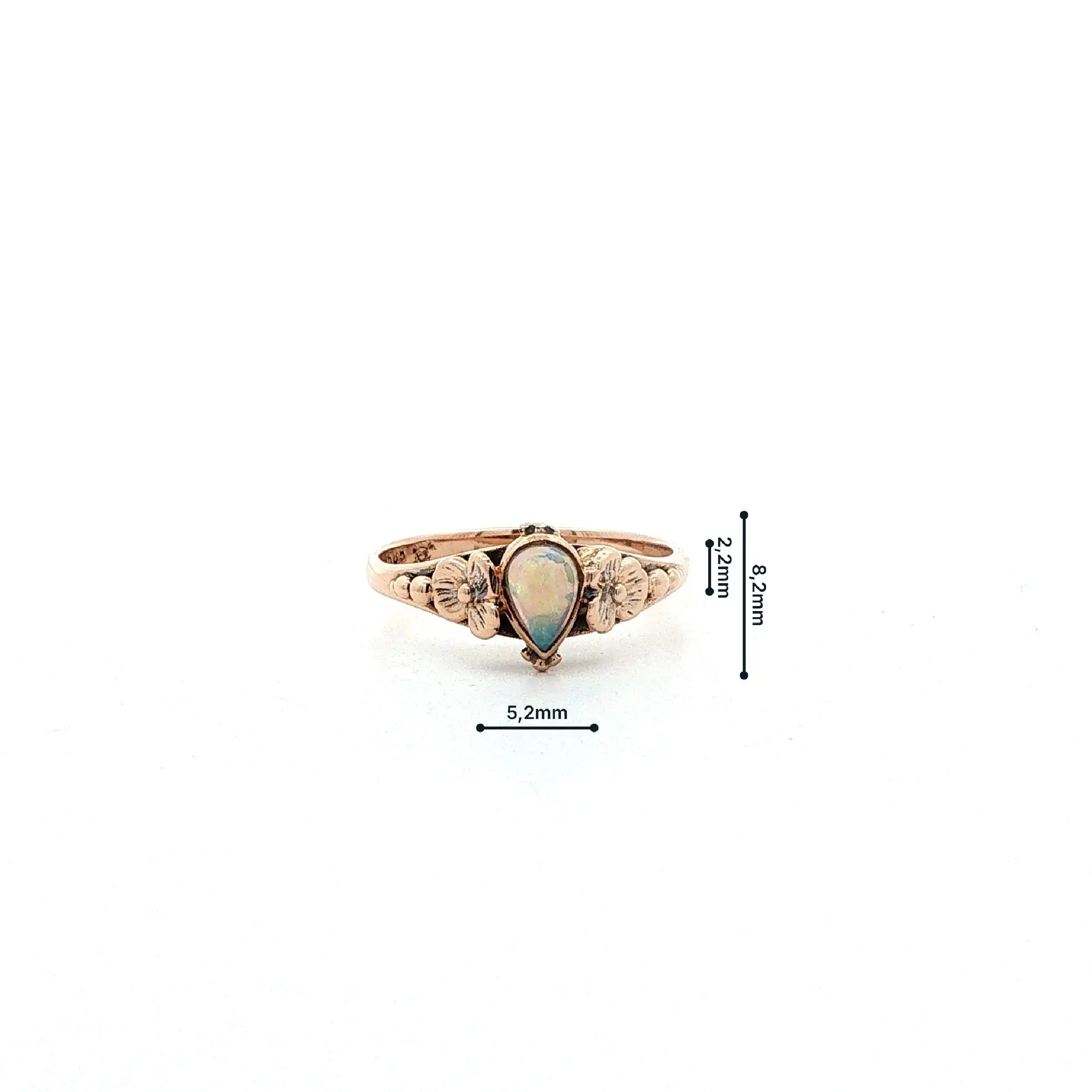 Ring Roségold mit Opal Ring Roségold mit Opal