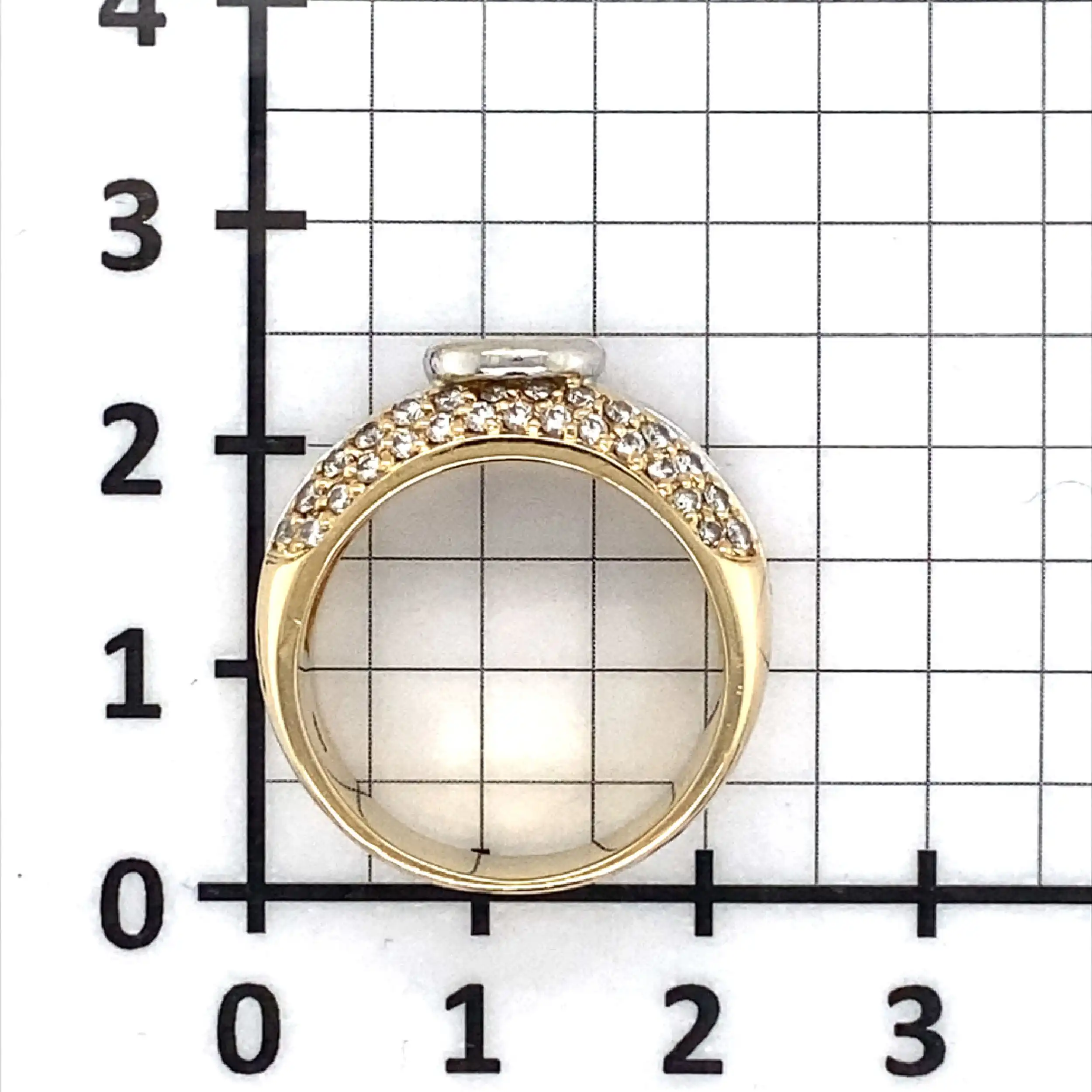 Ring Bicolor mit Brillanten Ring Bicolor mit Brillanten