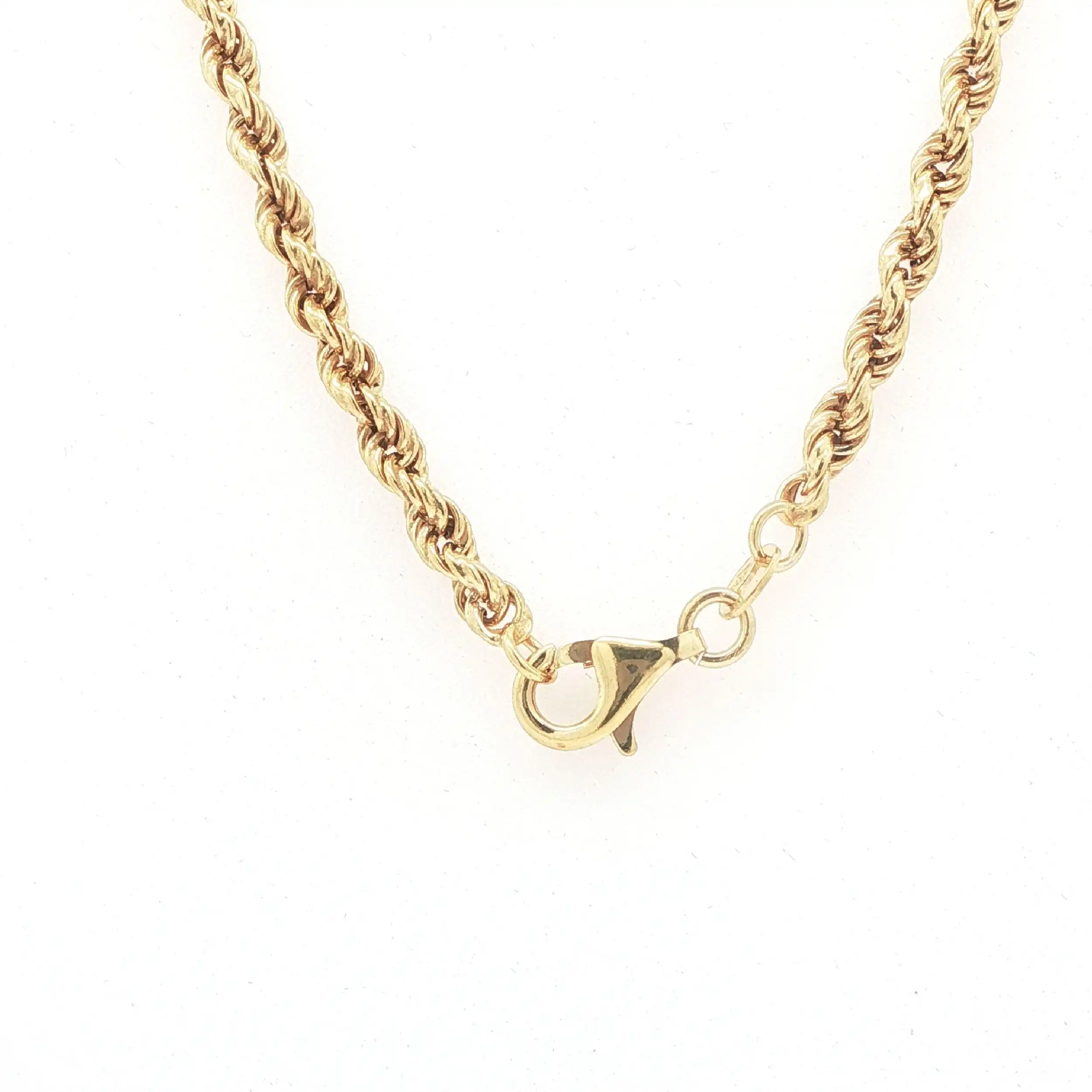 Kordelkette Gelbgold hohl