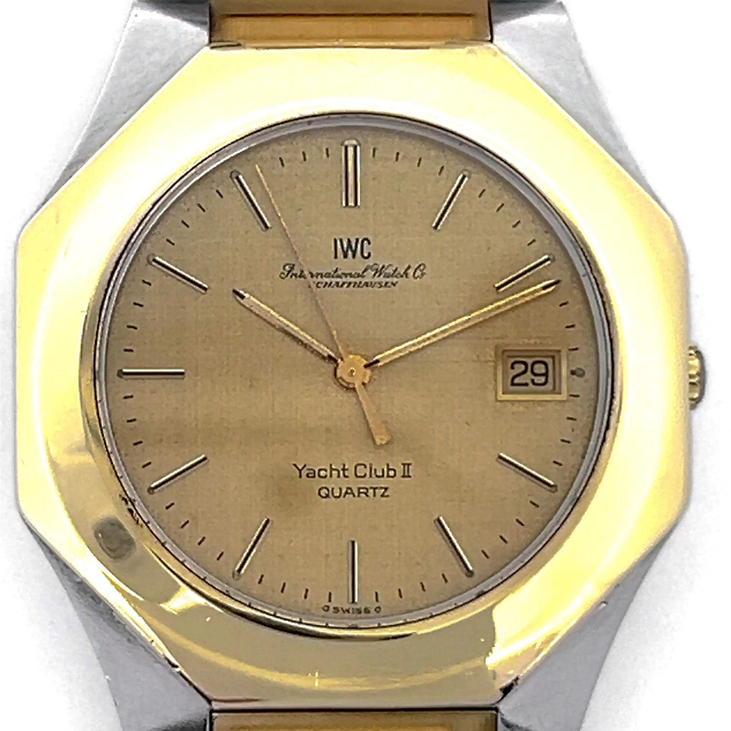 Herrenuhr IWC Yacht Club 2 Stahl Gold Quartz Herrenuhr IWC Yacht Club 2 Stahl Gold Quartz