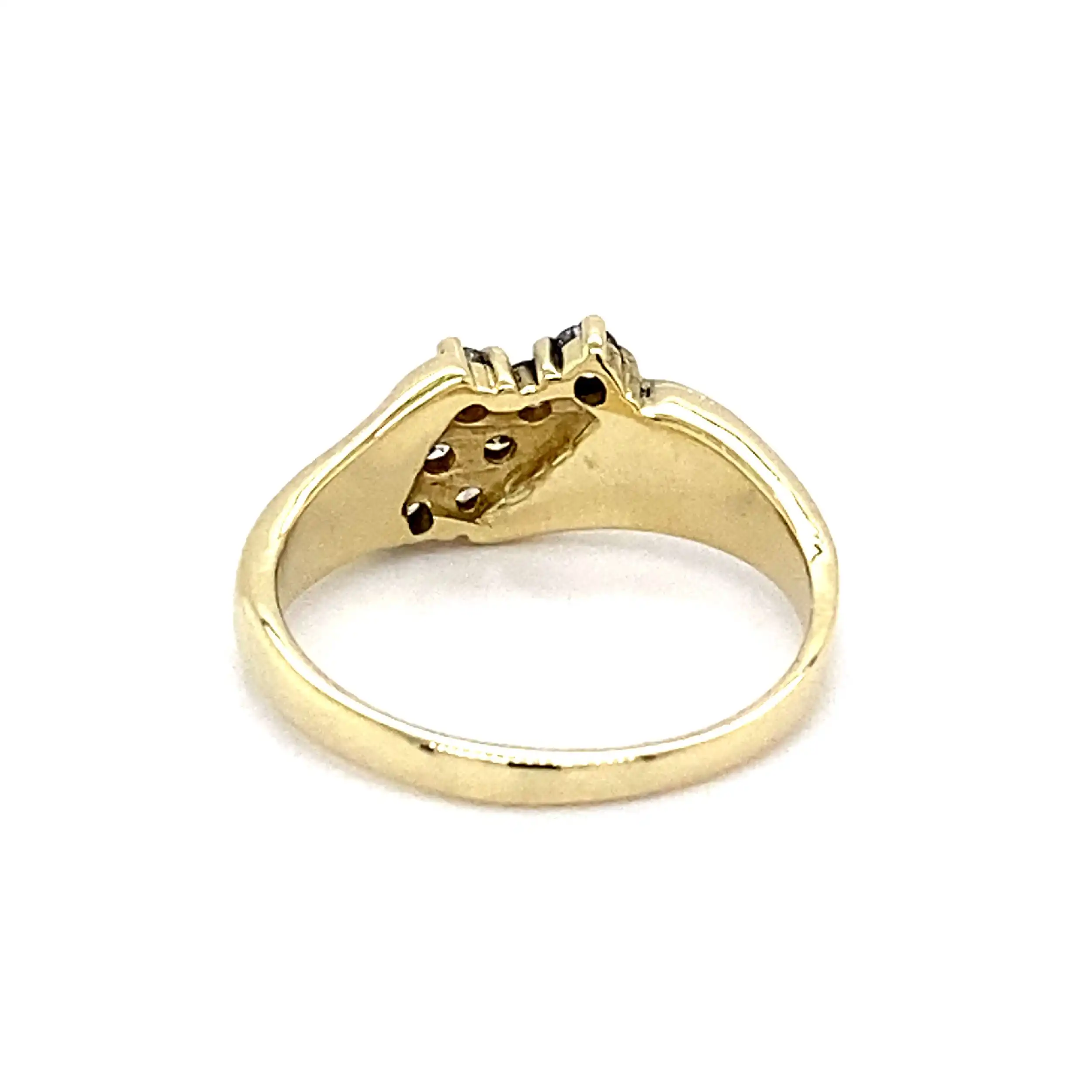 Ring Gelbgold mit Brillanten Ring Gelbgold mit Brillanten