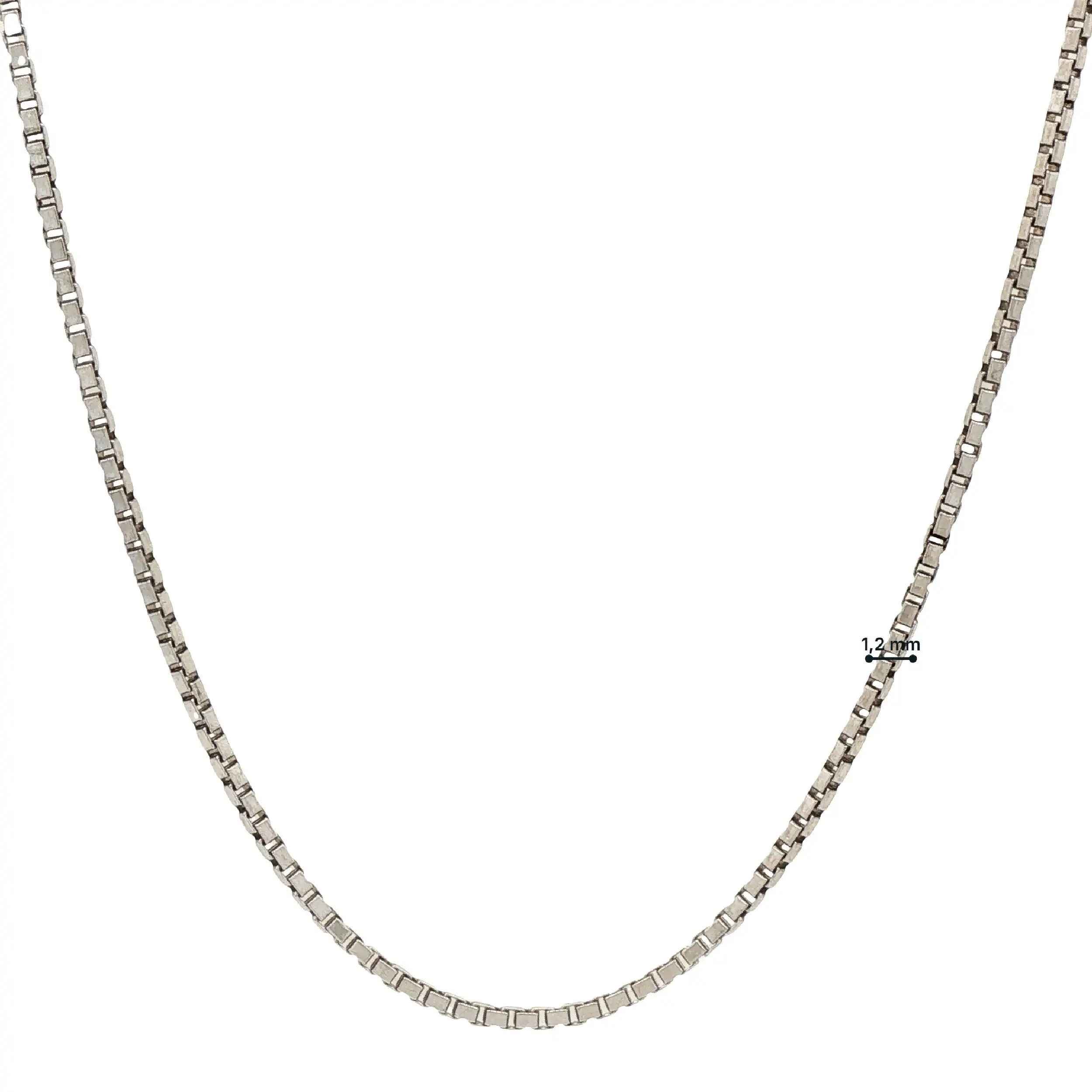 Venezianerkette Weißgold Venezianerkette Weißgold