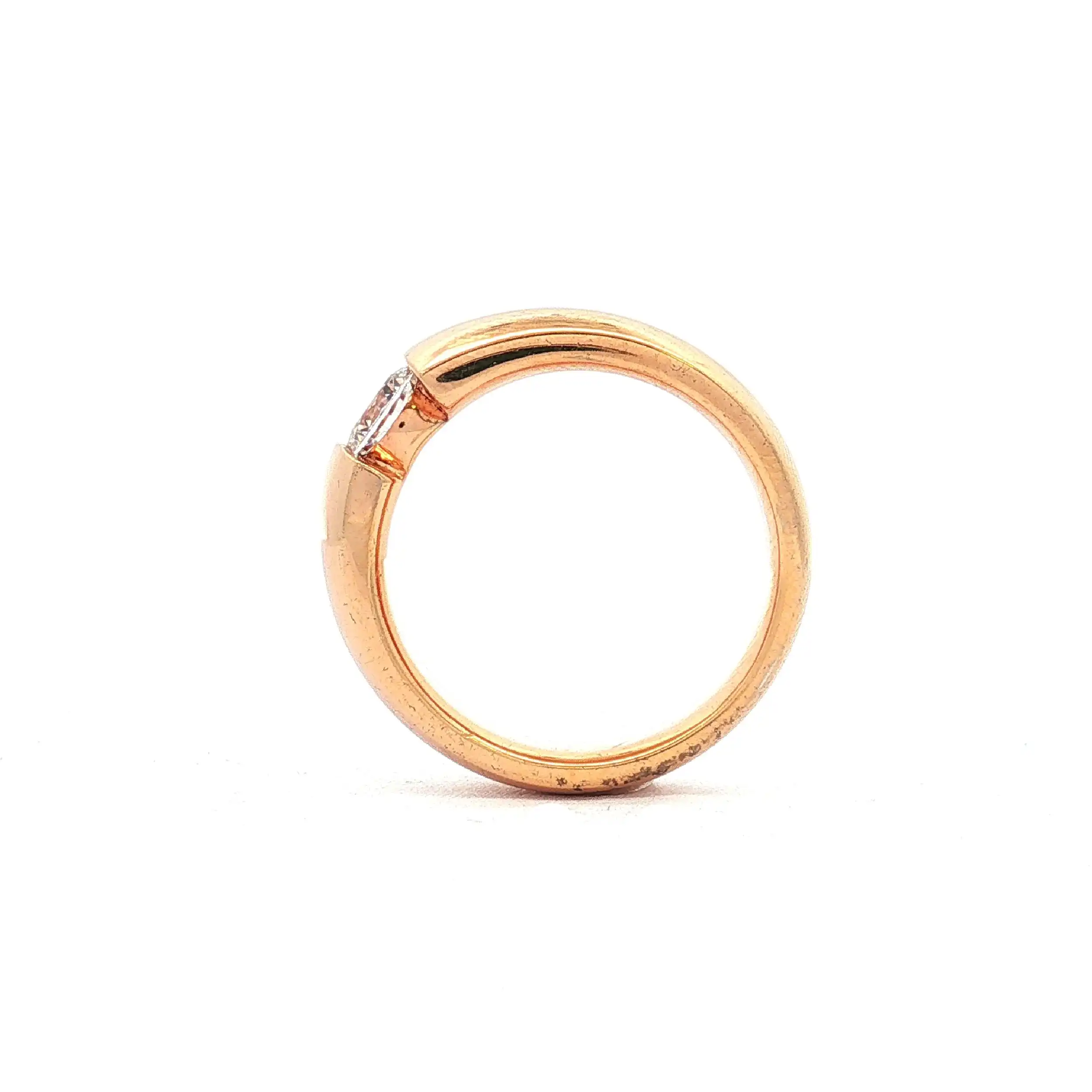 Ring Silber vergoldet mit Zirkonia