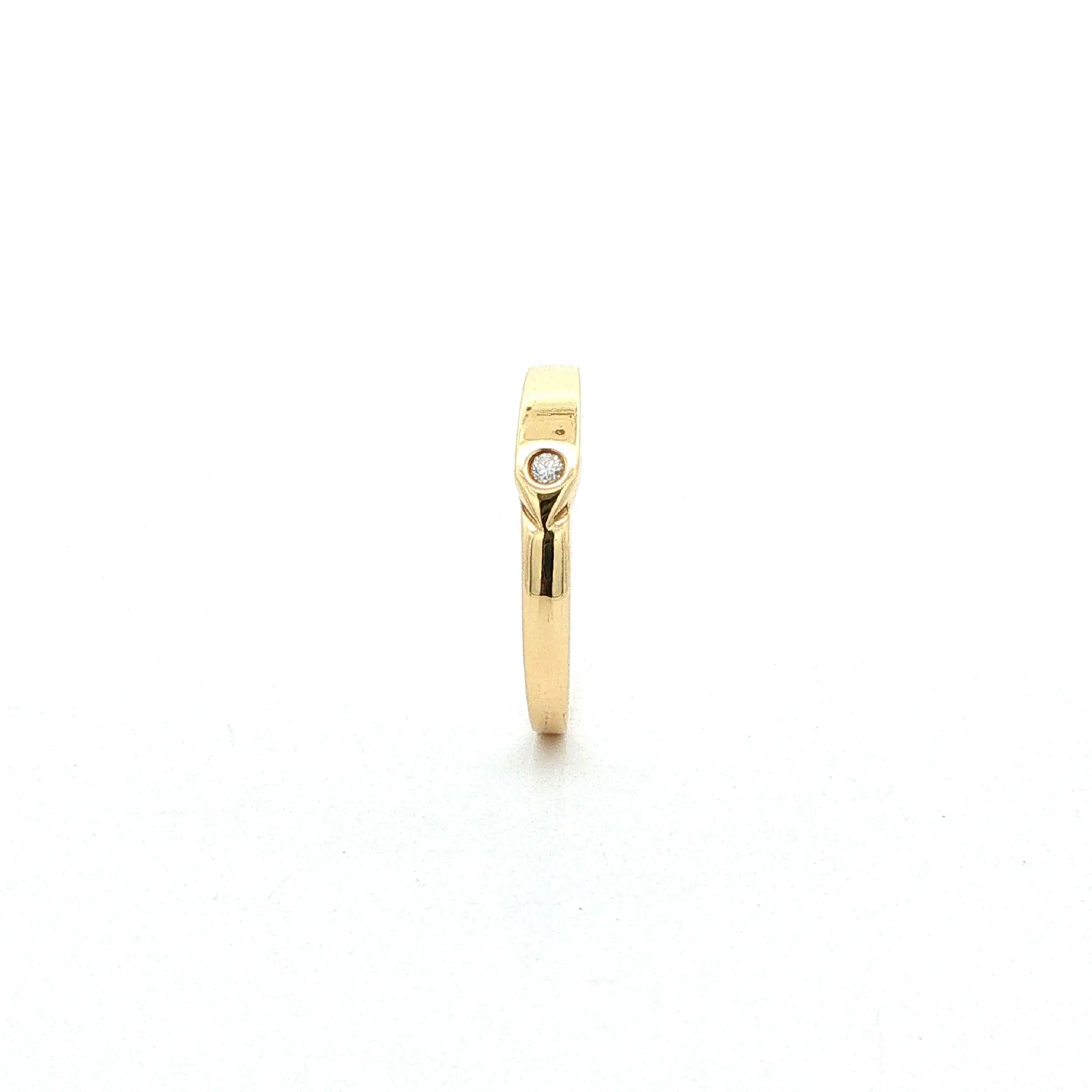 Ring Gelbgold mit Brillant