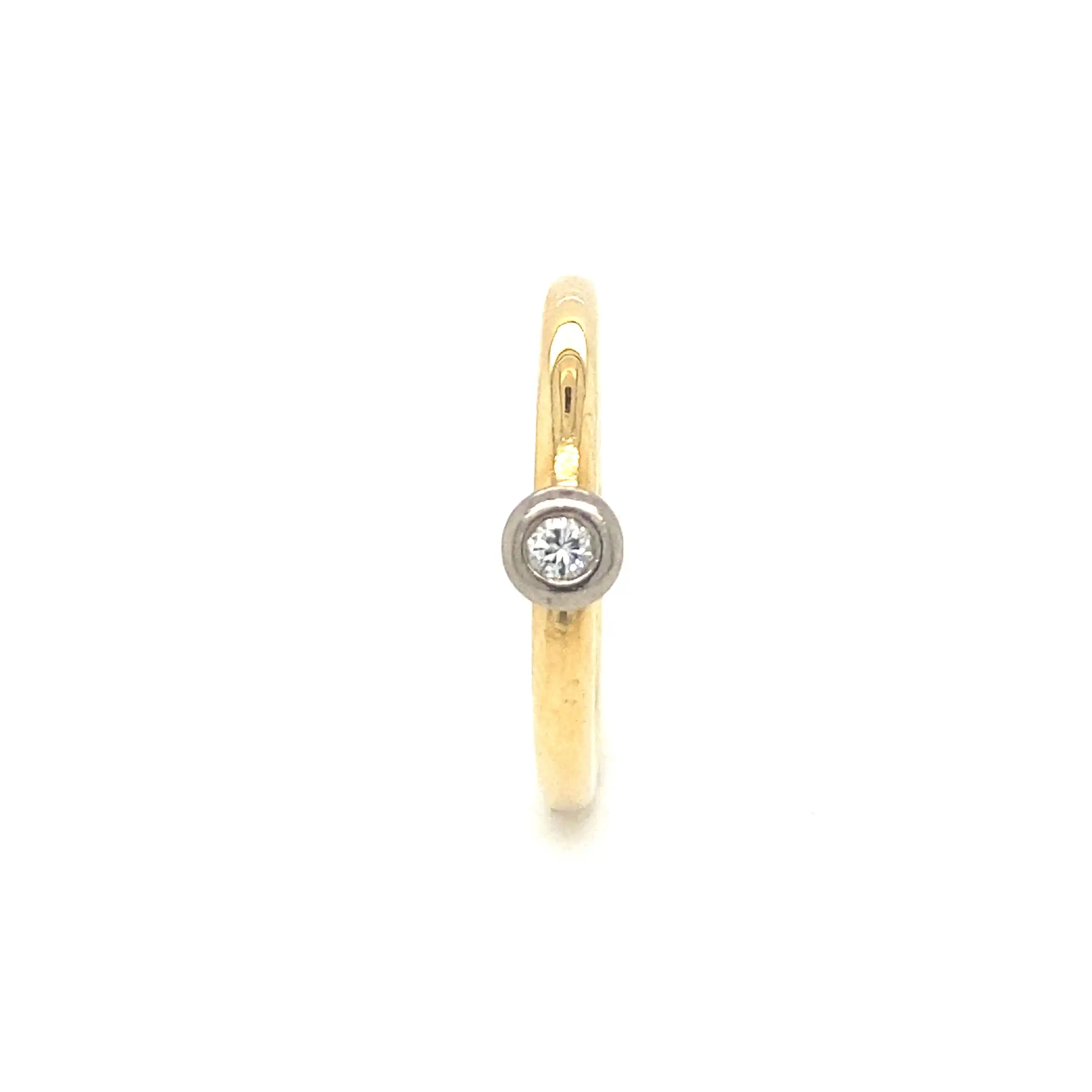 Ring Bicolor mit Brillanten Ring Bicolor mit Brillanten