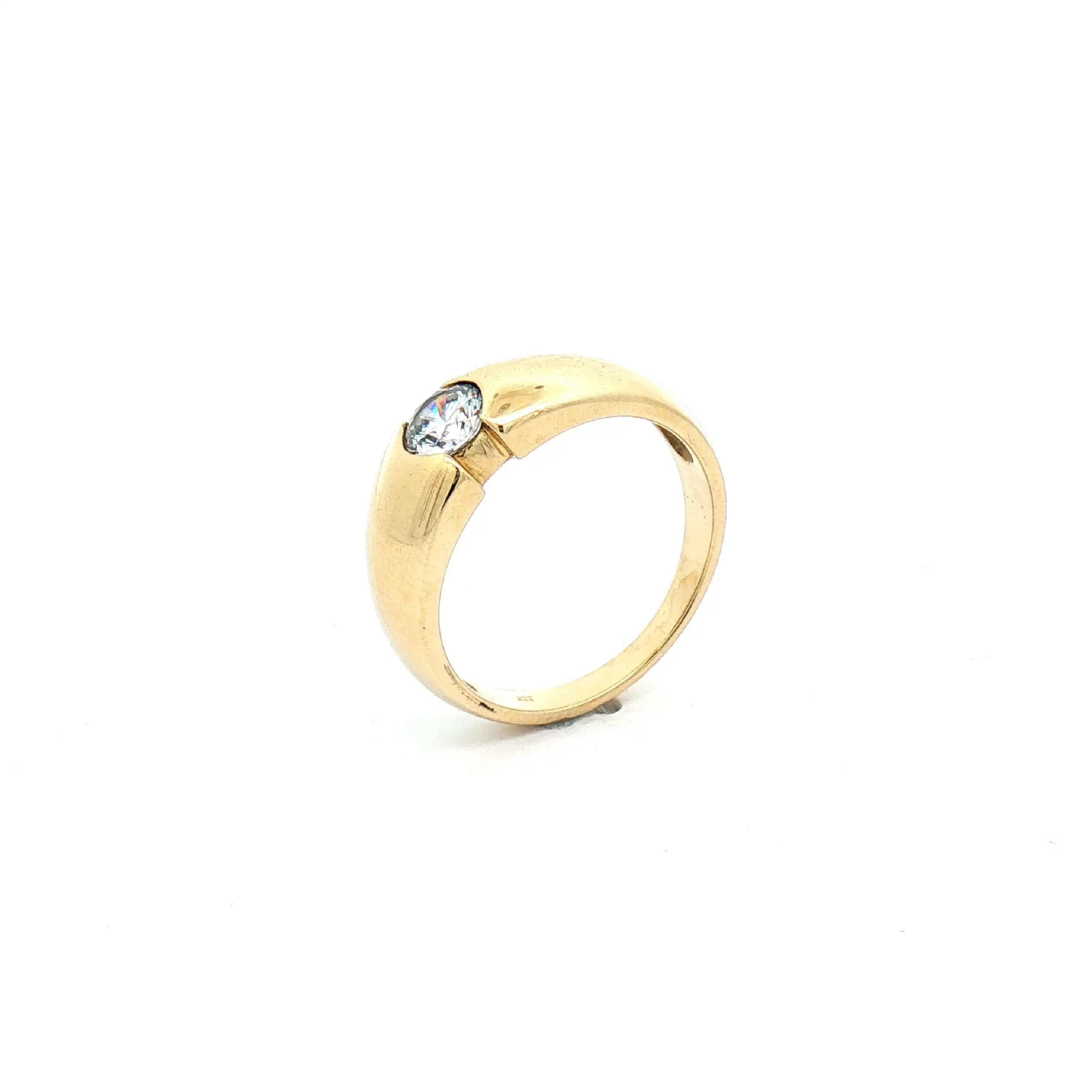 Ring Gelbgold mit Zirkonia