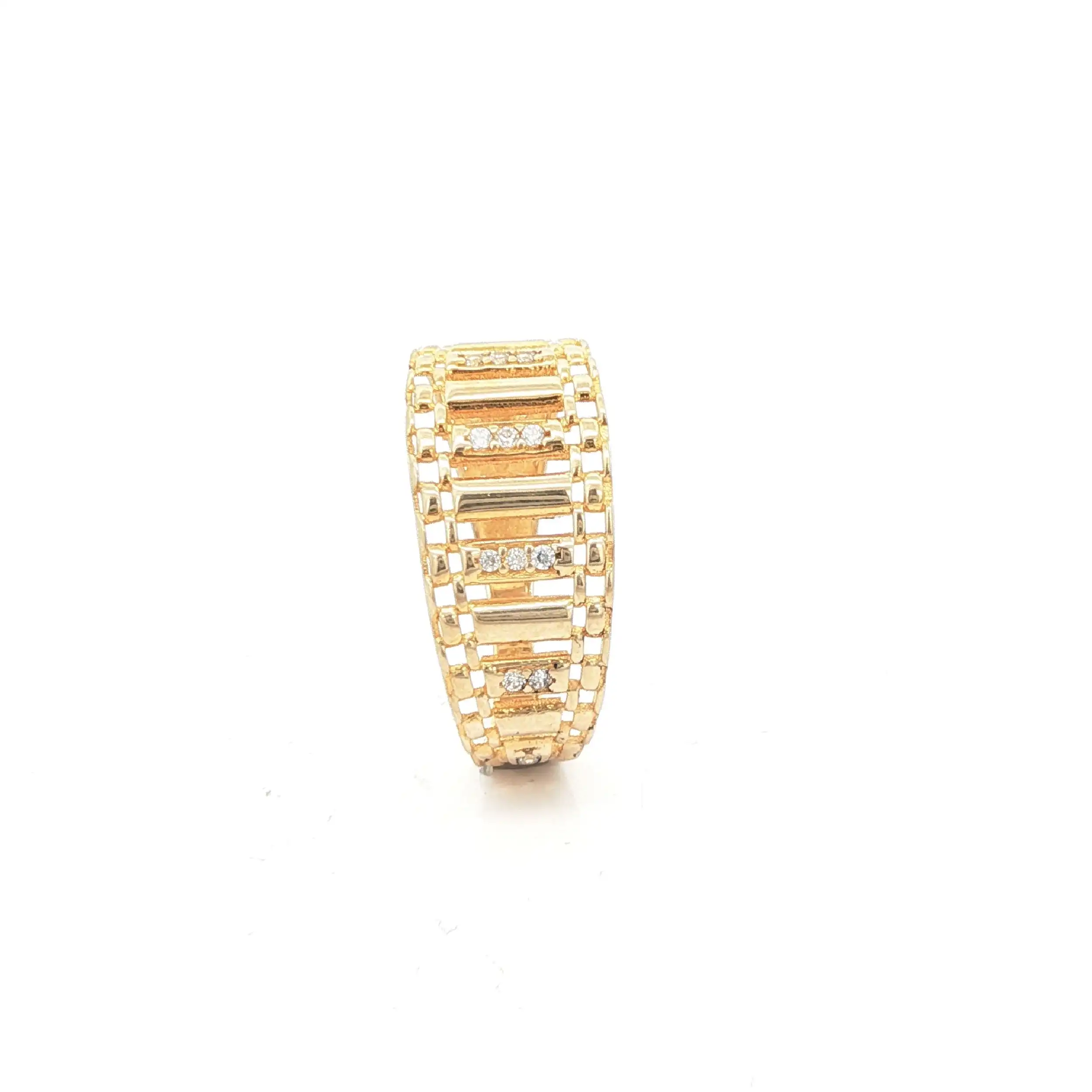 Ring Gelbgold mit Zirkonia Ring Gelbgold mit Zirkonia