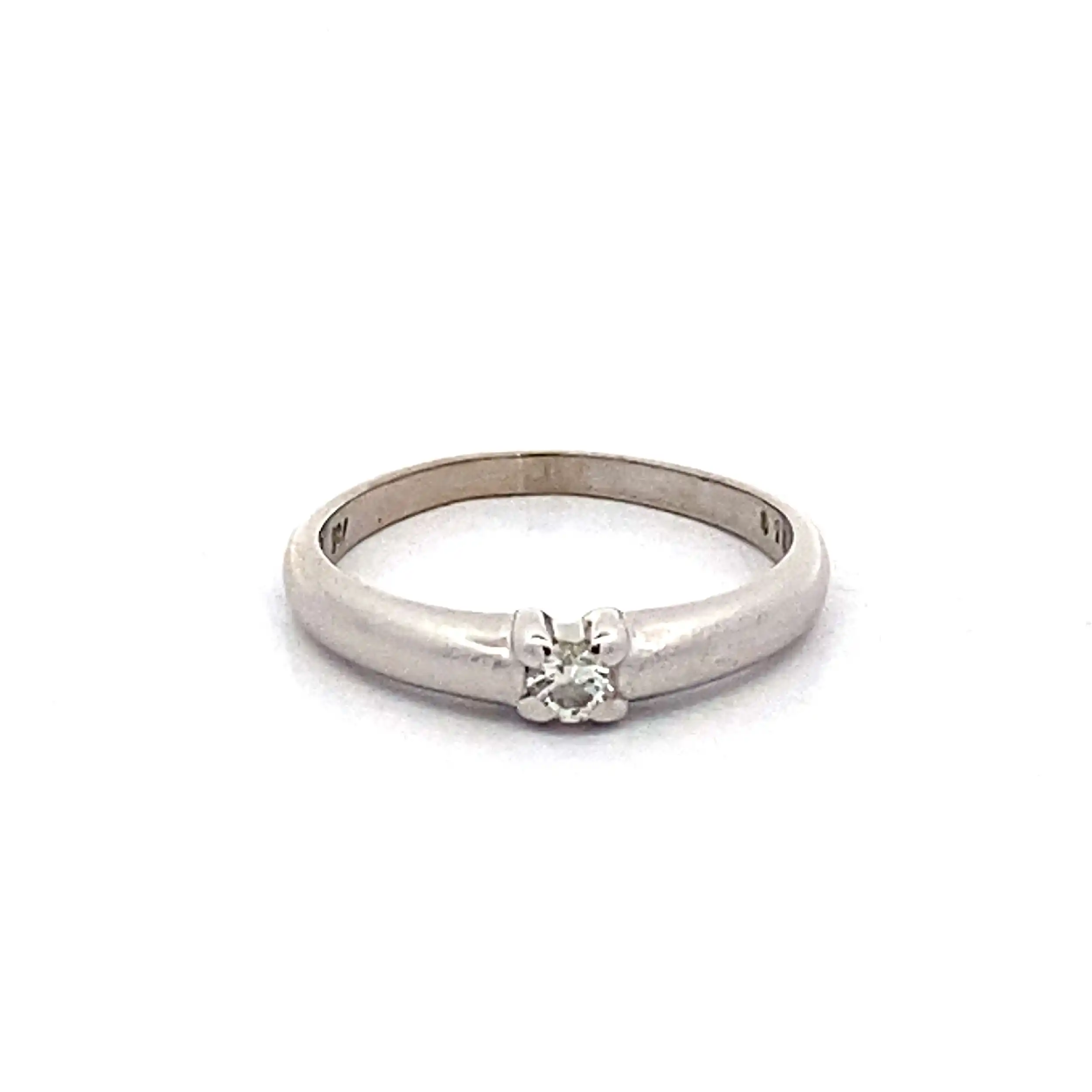 Ring Weißgold mit Brillant