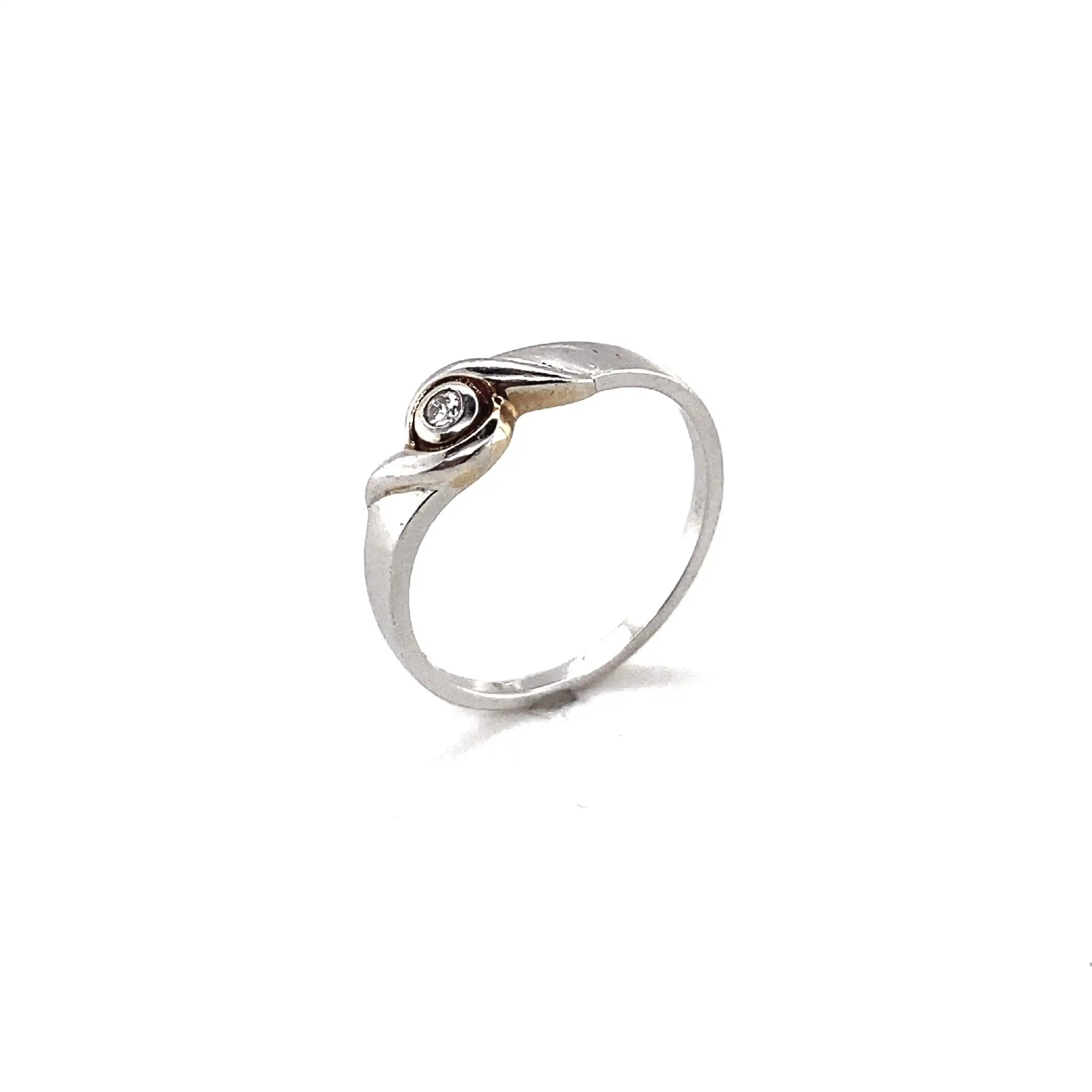 Ring Weißgold mit Brillant