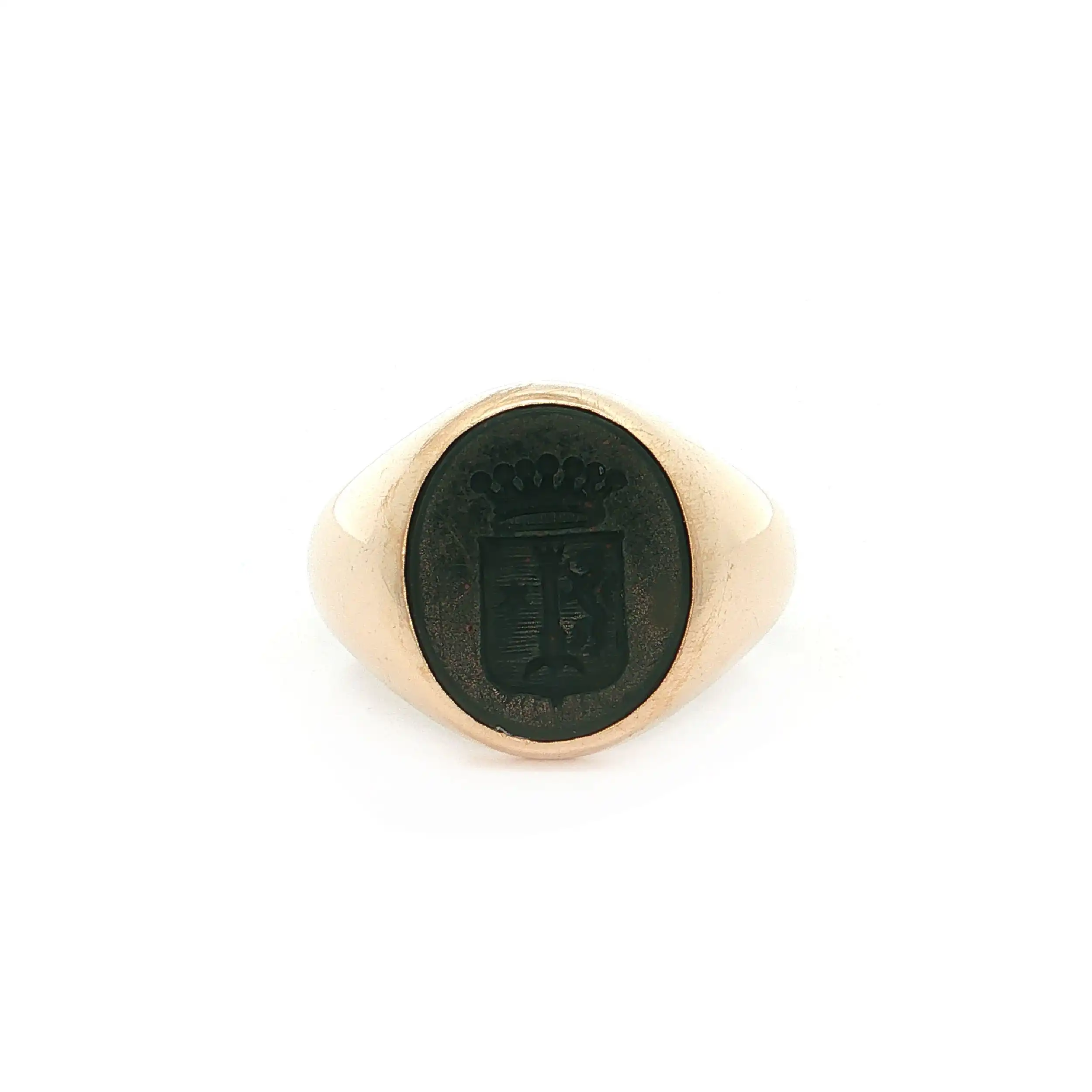 Herren Siegelring Gelbgold mit Wappen