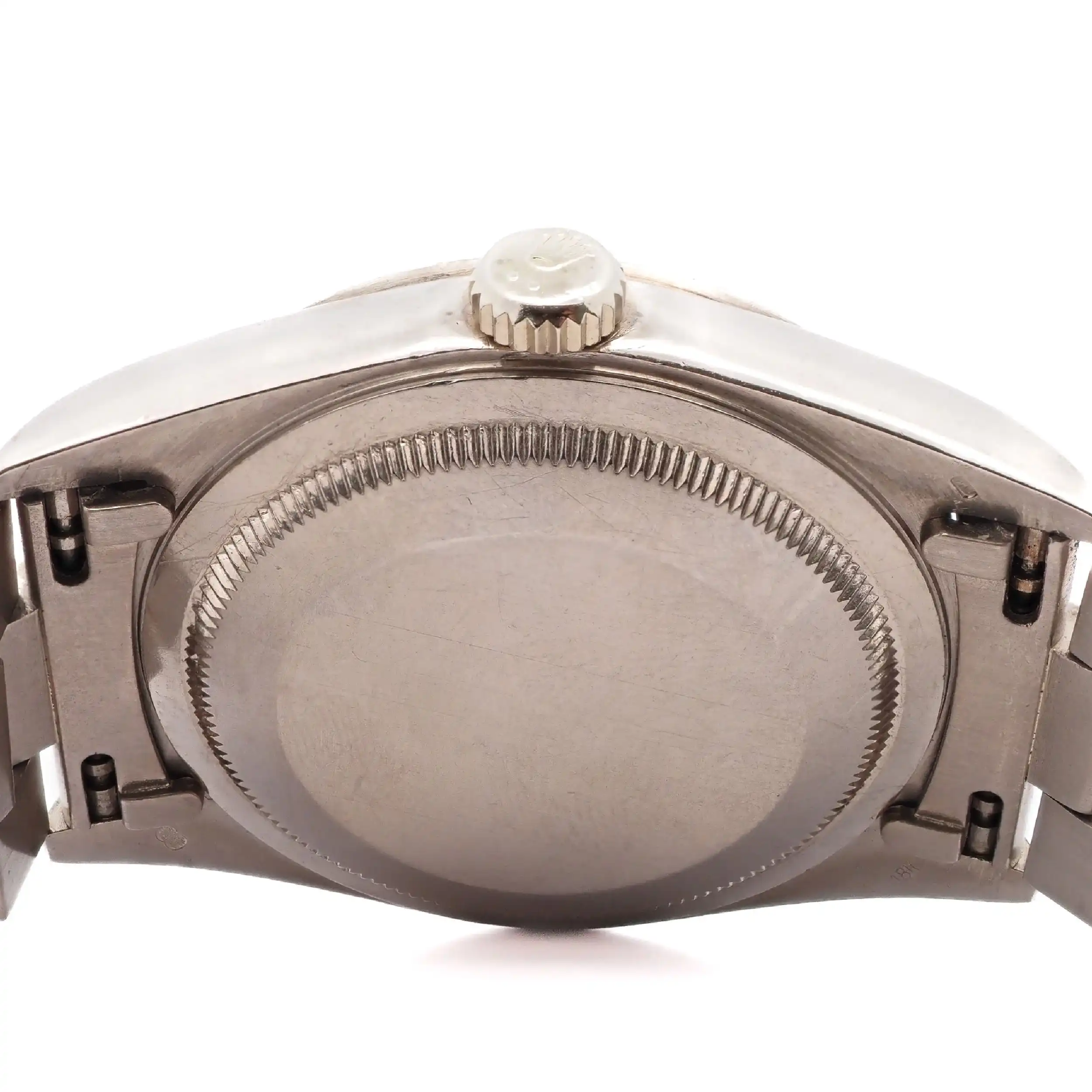 Herrenuhr Rolex Day Date in Weißgold mit original Brillbesatz Referenz 18249