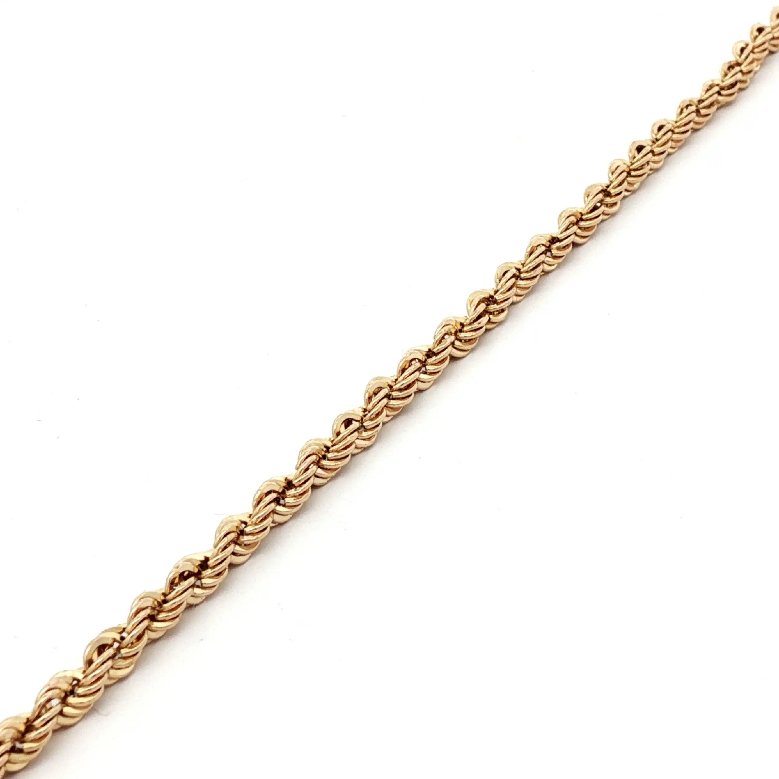 Kordelarmband Gelbgold