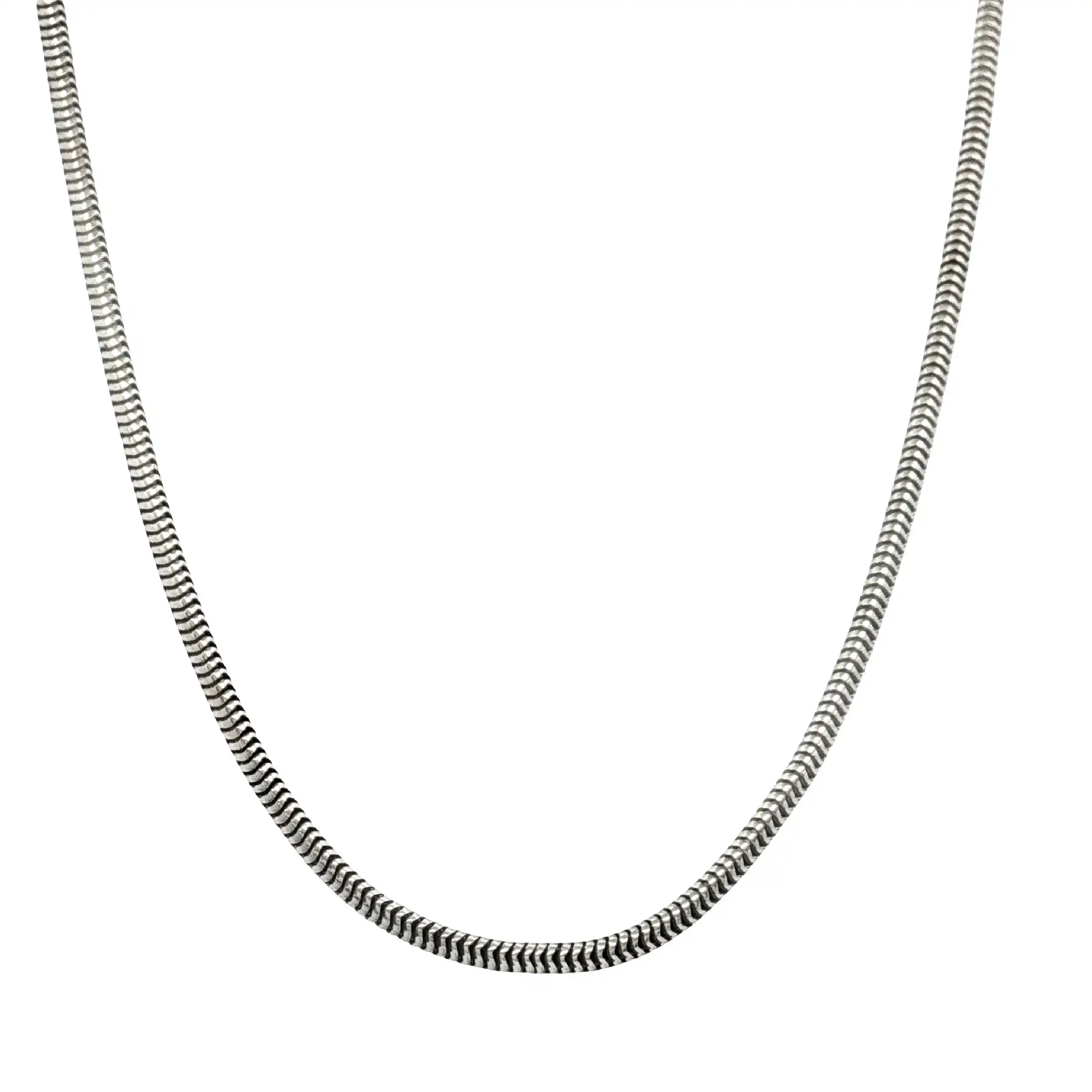 Schlangenkette Silber
