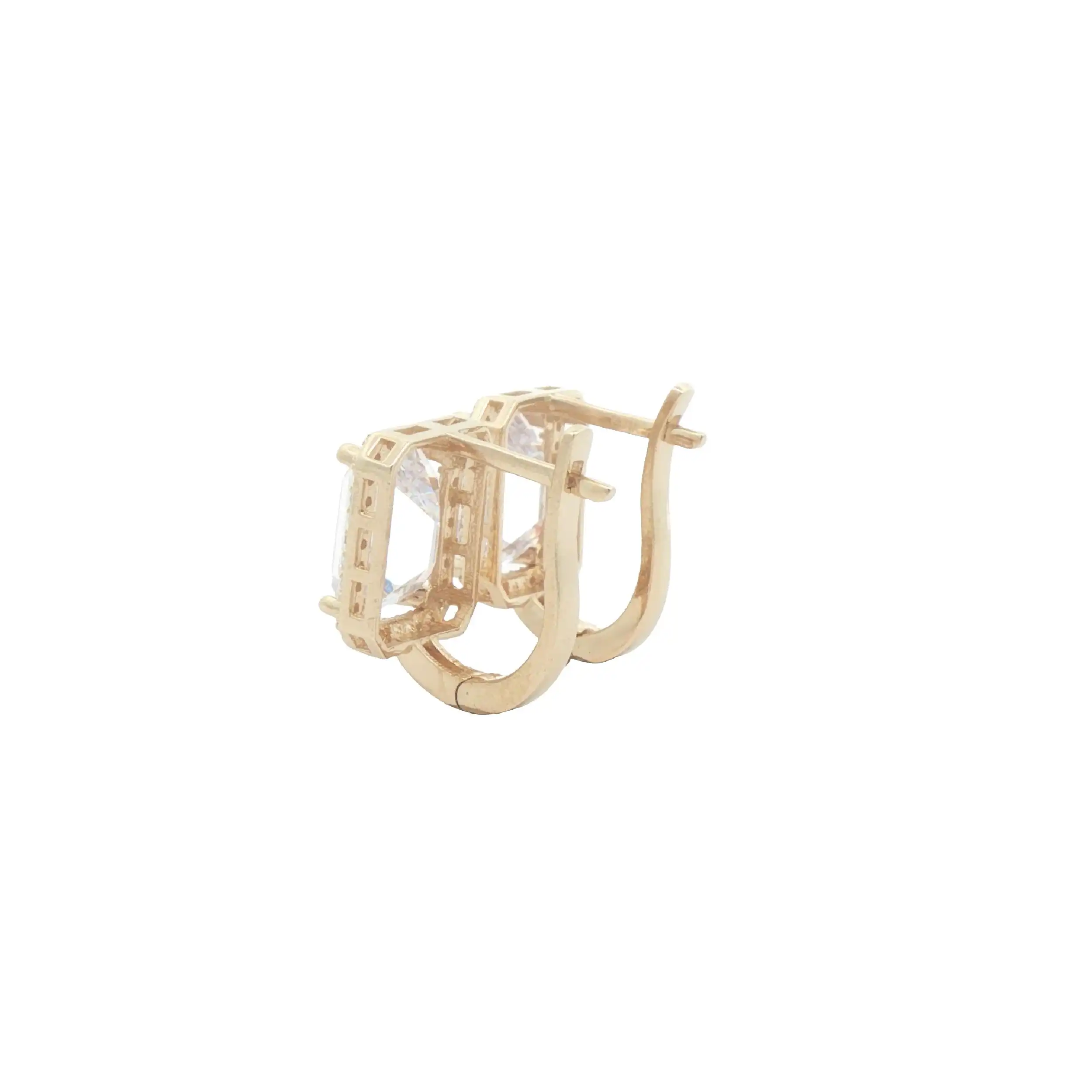 Ohrringe Gelbgold mit Zirkonia Ohrringe Gelbgold mit Zirkonia