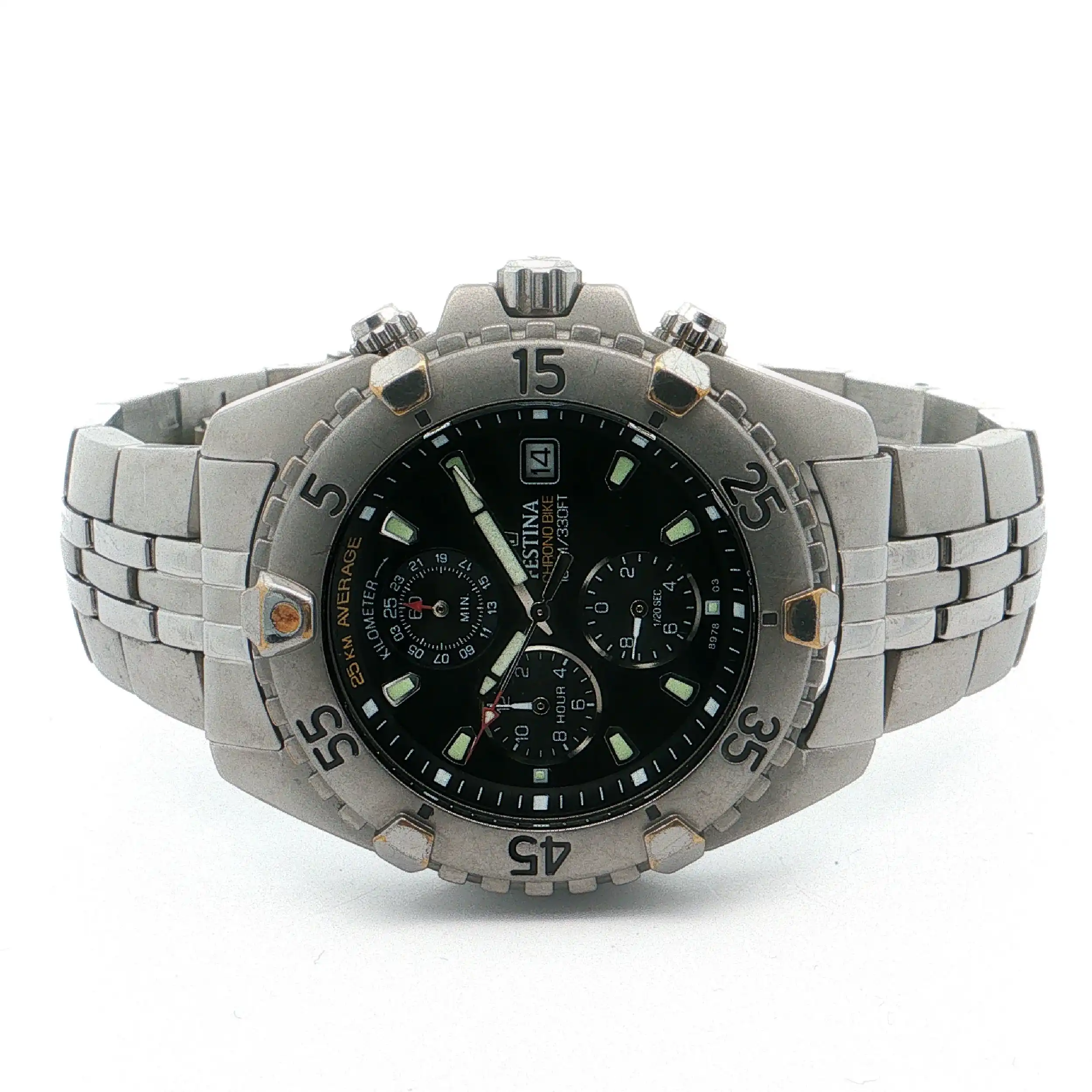 Herrenuhr Festina Chronograph Ref.8978 Stahl
