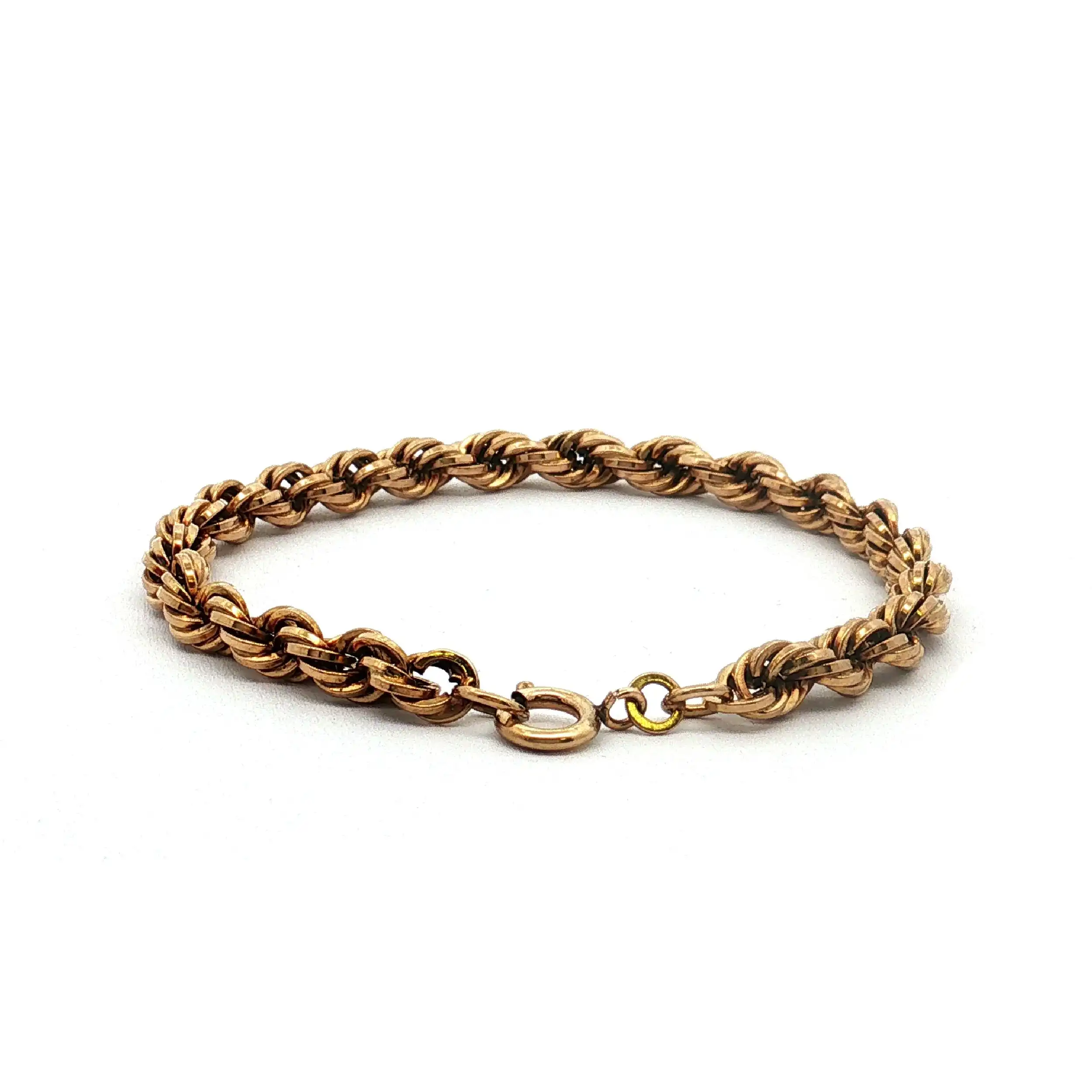 Armband Gelbgold gedreht