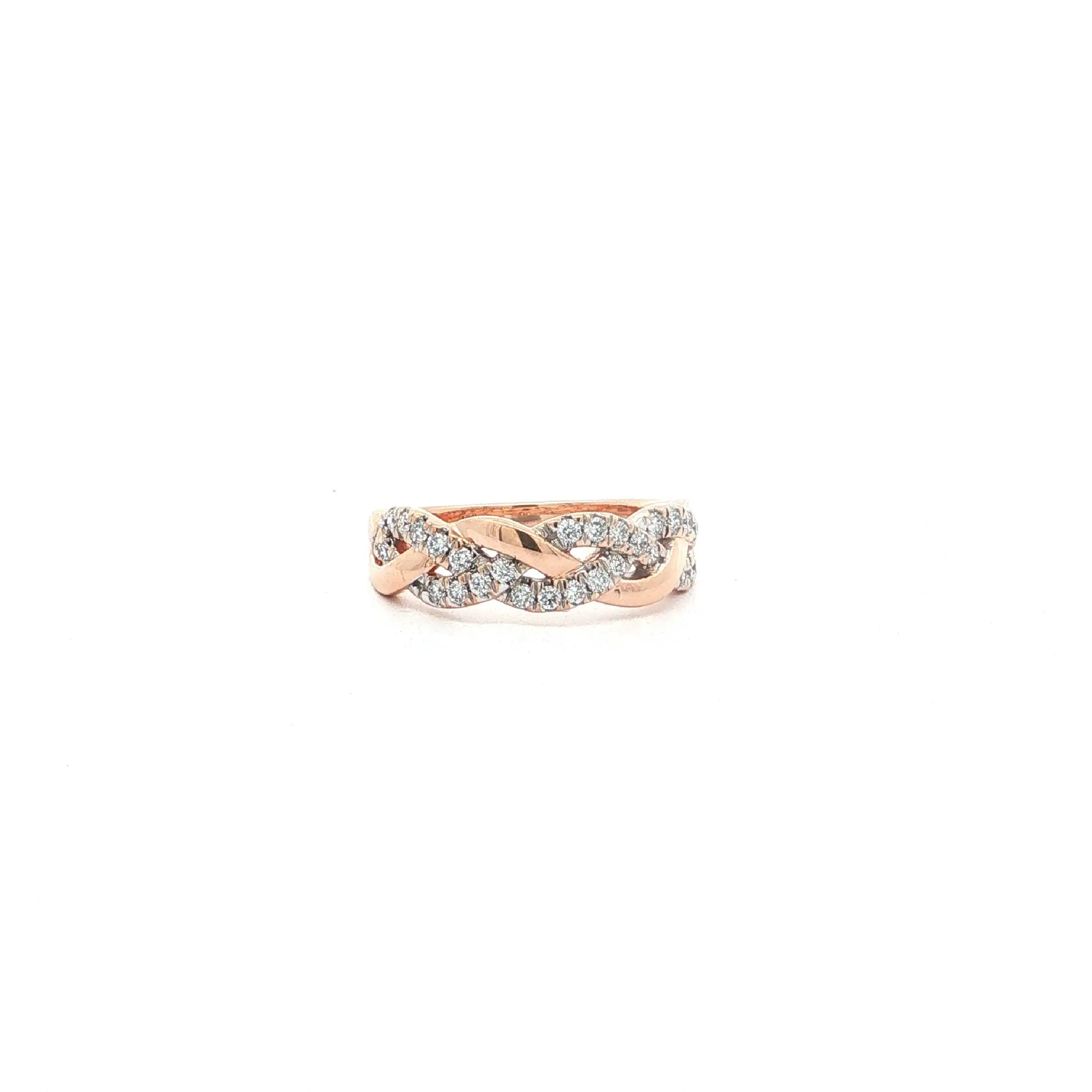 Ring Roségold mit Brillanten 0,28ct. TW/SI Ring Roségold mit Brillanten 0,28ct. TW/SI
