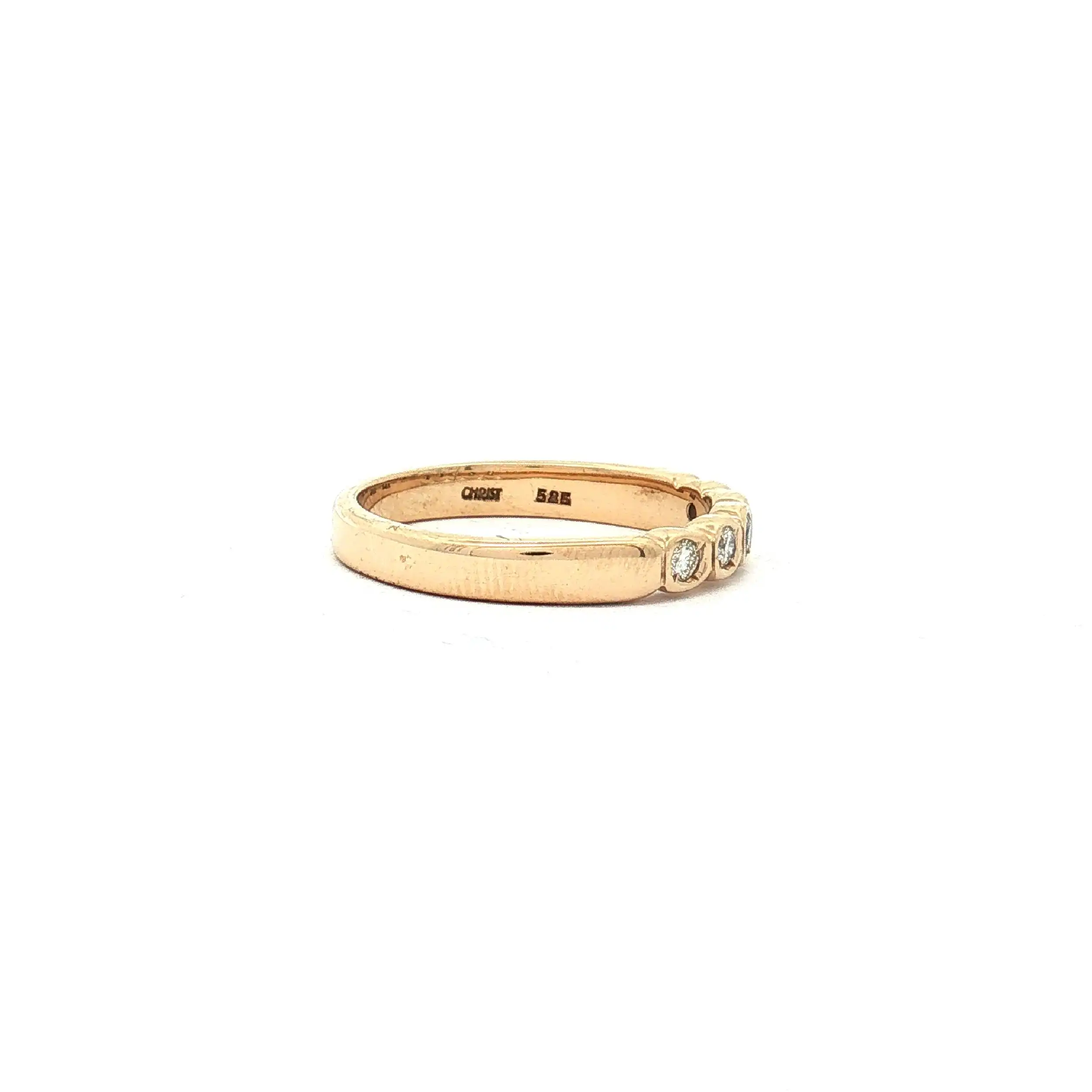Ring Gelbgold Christ mit Brillanten Ring Gelbgold Christ mit Brillanten