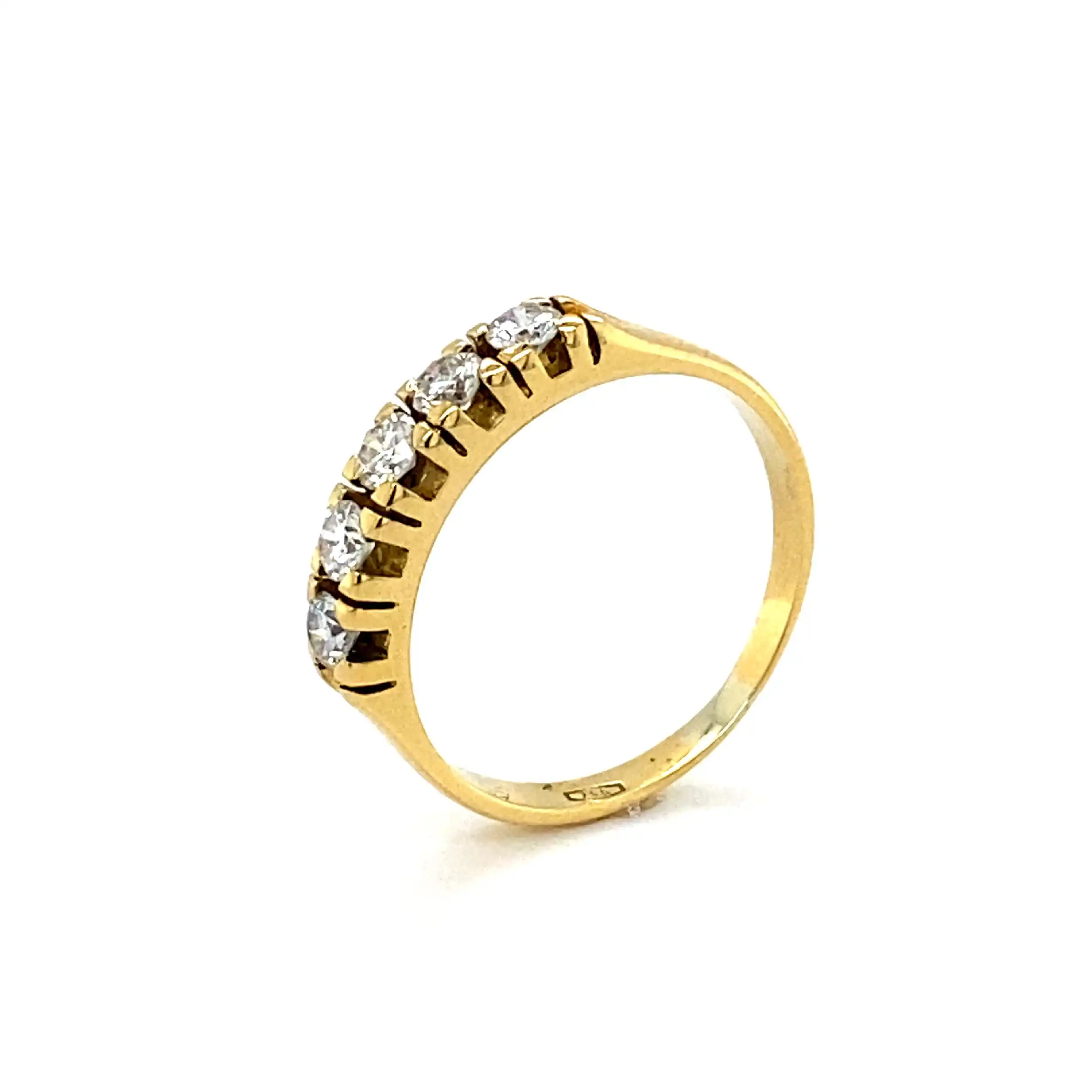 Ring Gelbgold mit Brillanten Ring Gelbgold mit Brillanten