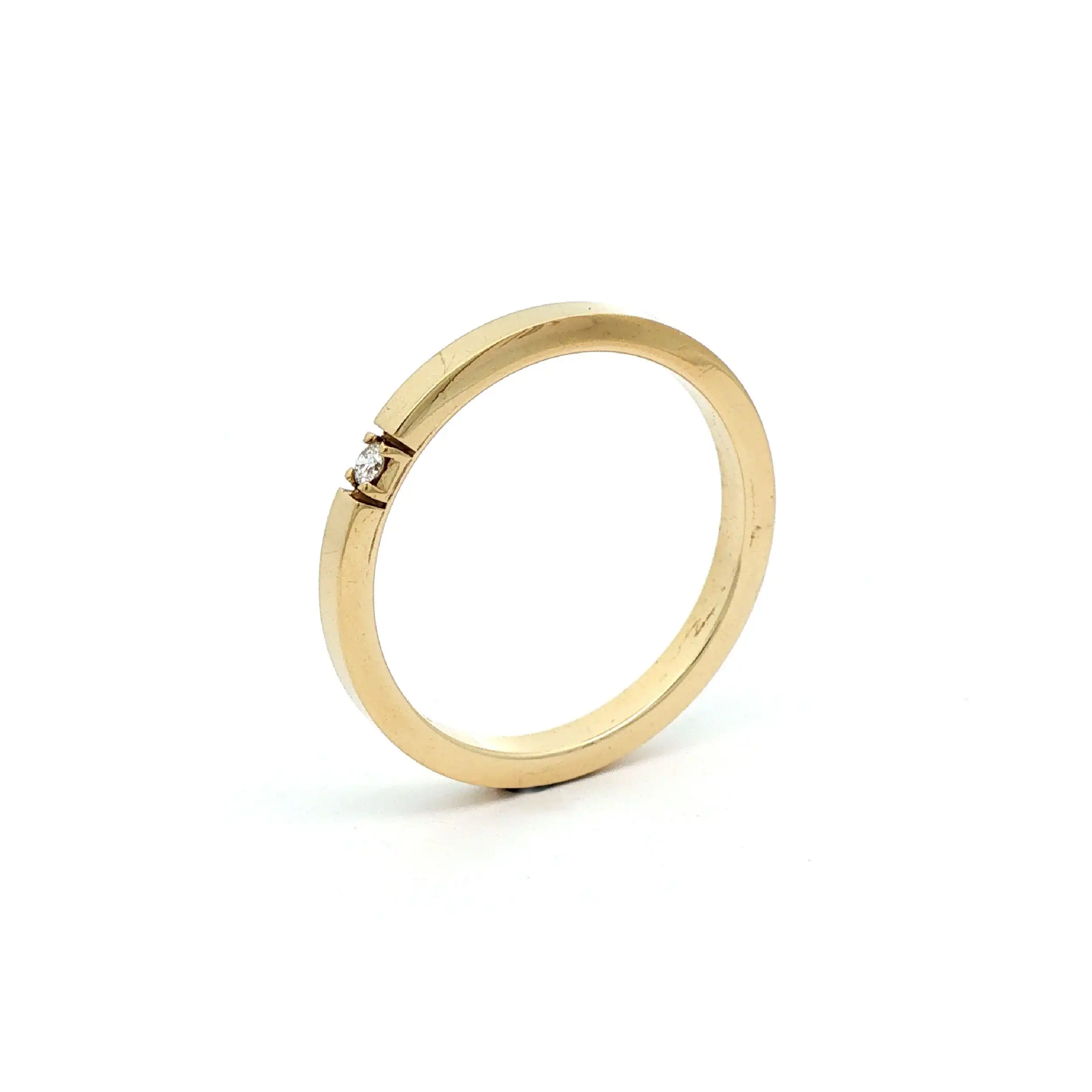 Ring Gelbgold mit Brillanten