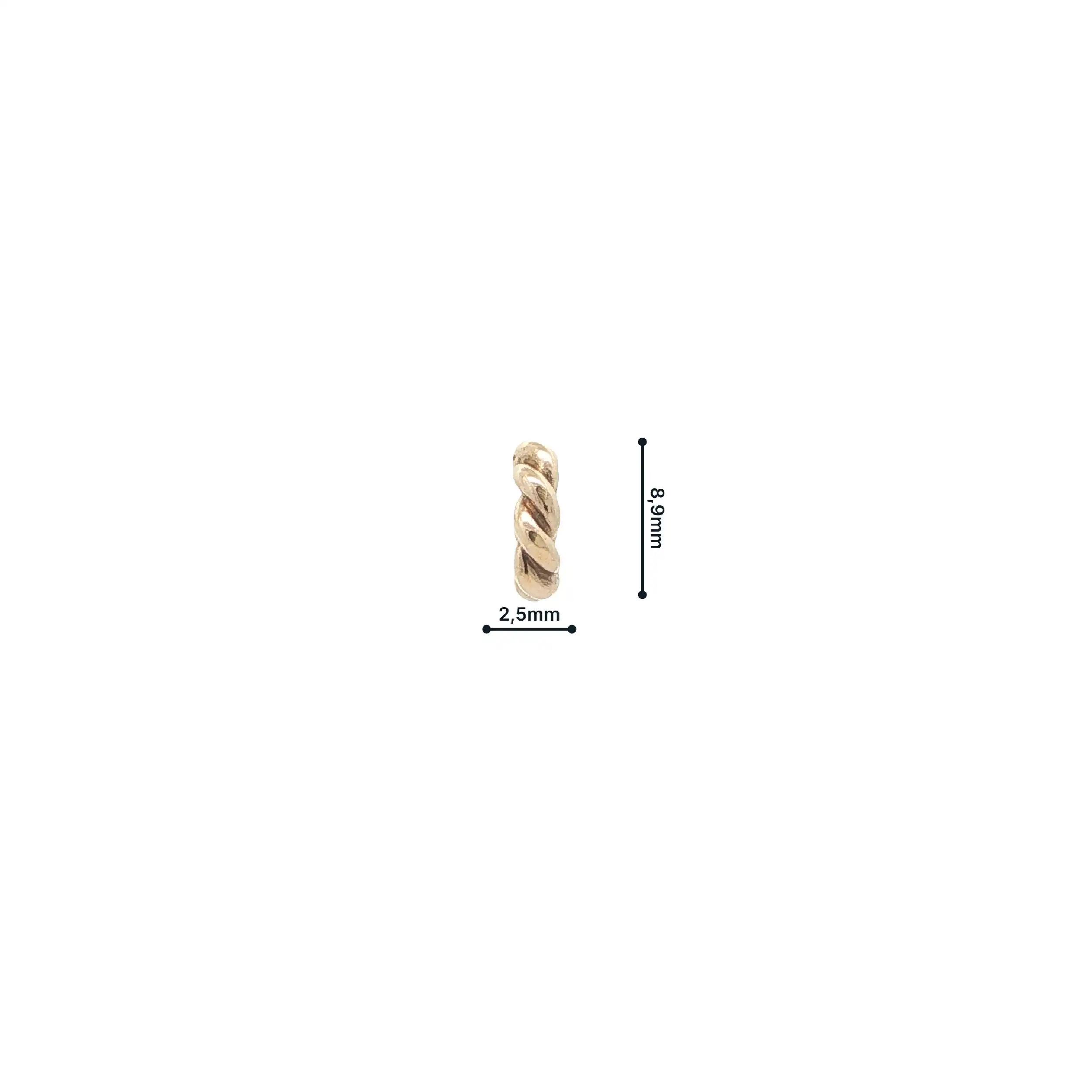 Pandora Charm Gelbgold