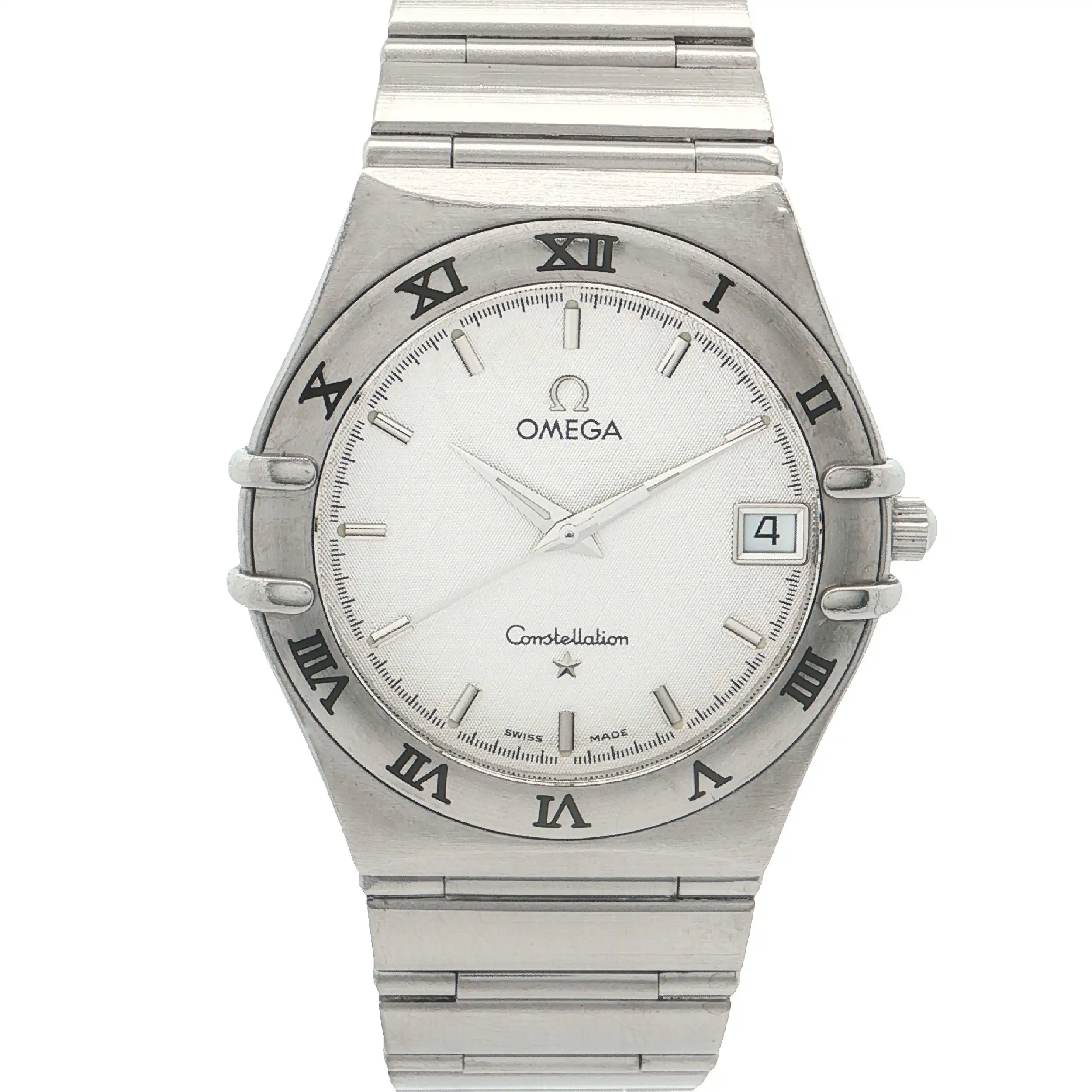 Herrenuhr Omega Constellation Quartz Stahl 33mm