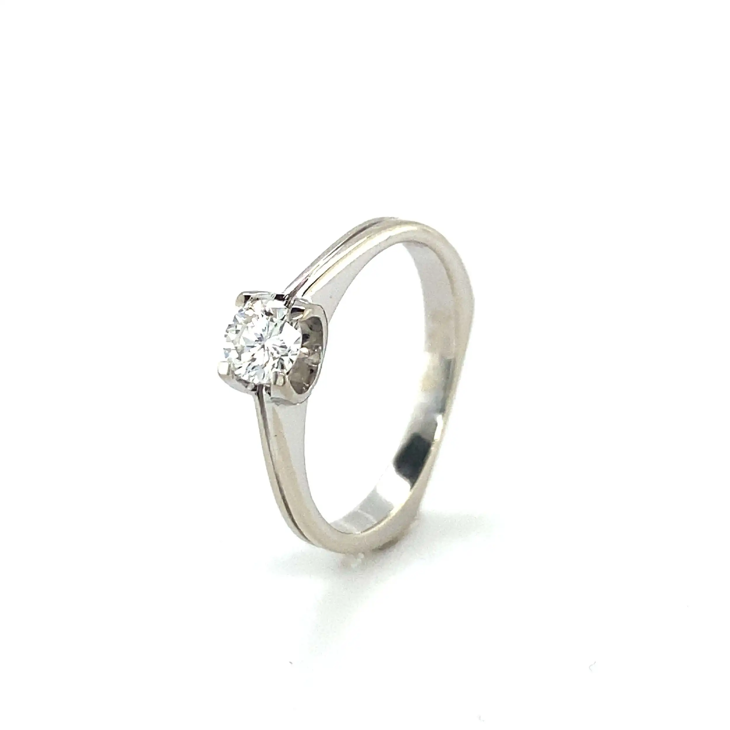 Ring Weißgold mit Brillant
