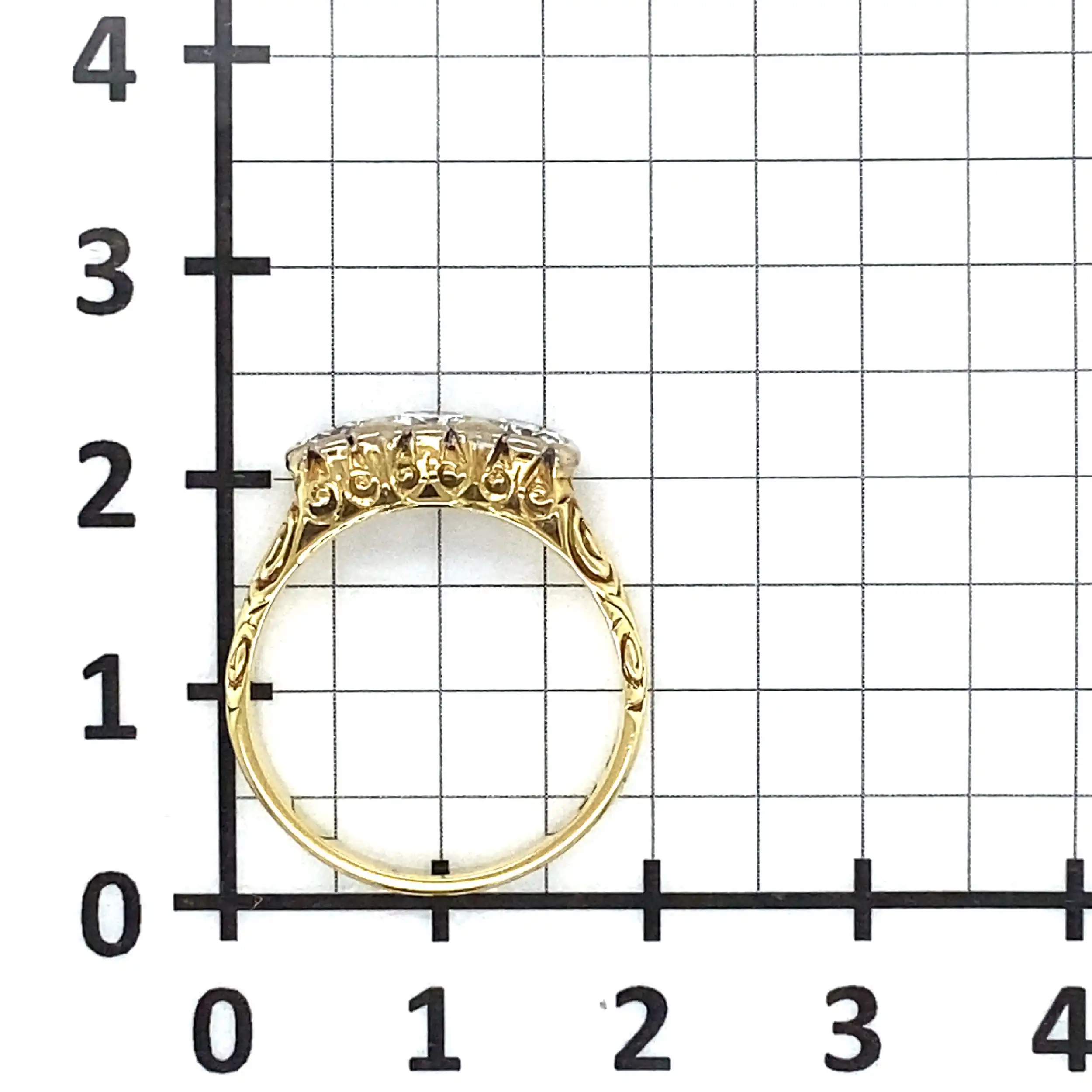 Ring Bicolor mit Brillanten Ring Bicolor mit Brillanten