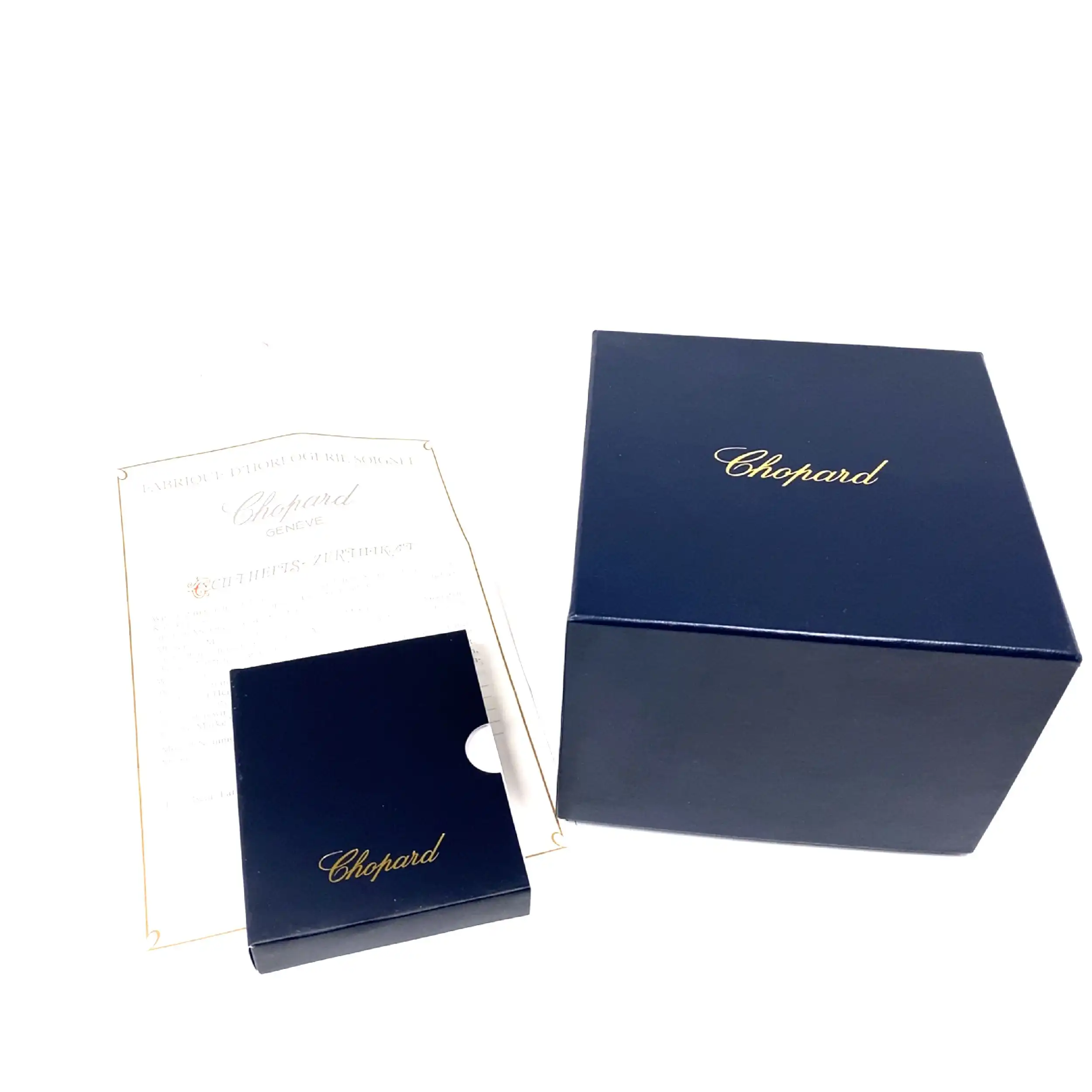 Ring Gelbgold Chopard Happy Diamonds mit Box Ring Gelbgold Chopard Happy Diamonds mit Box