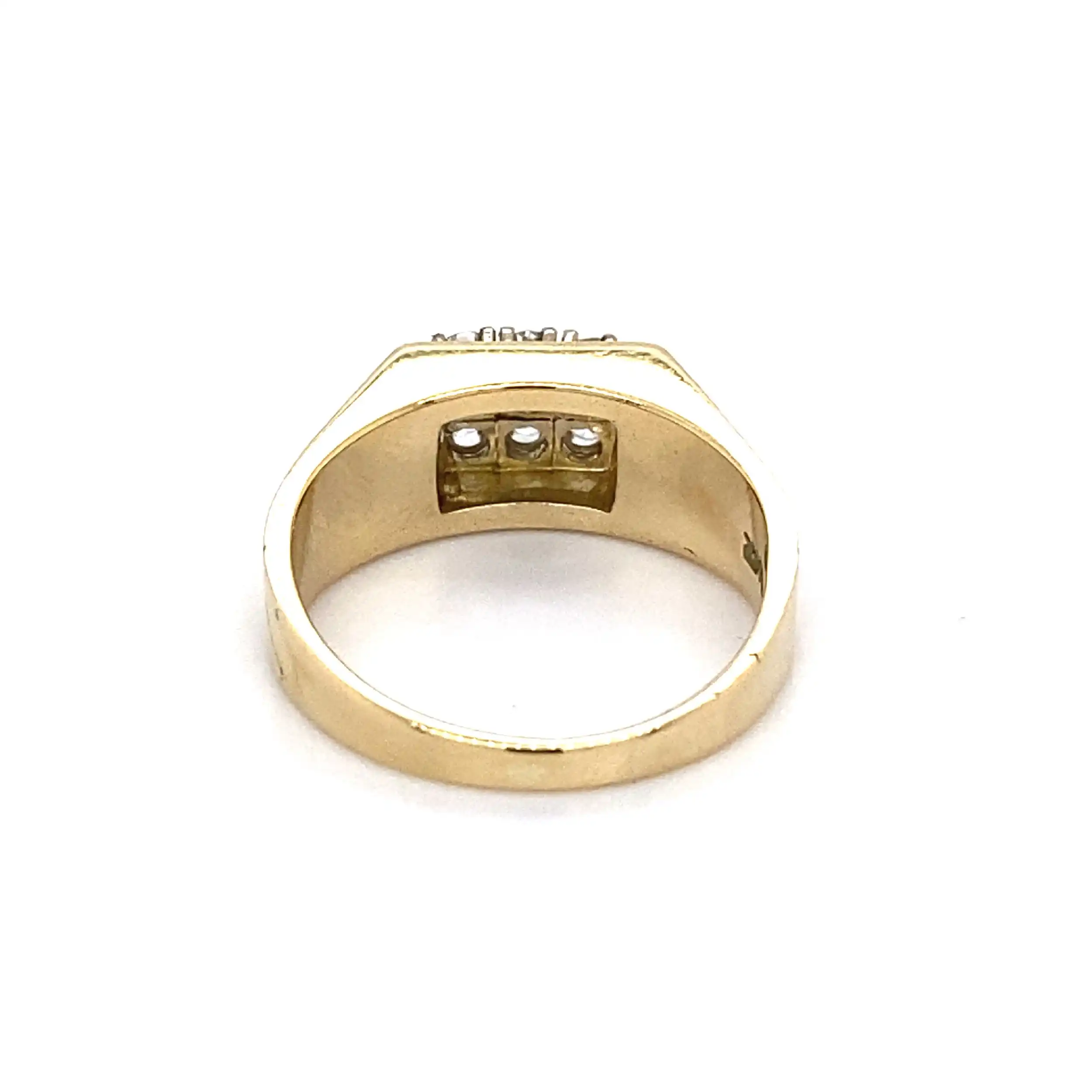 Ring Gelbgold mit Brillanten Ring Gelbgold mit Brillanten