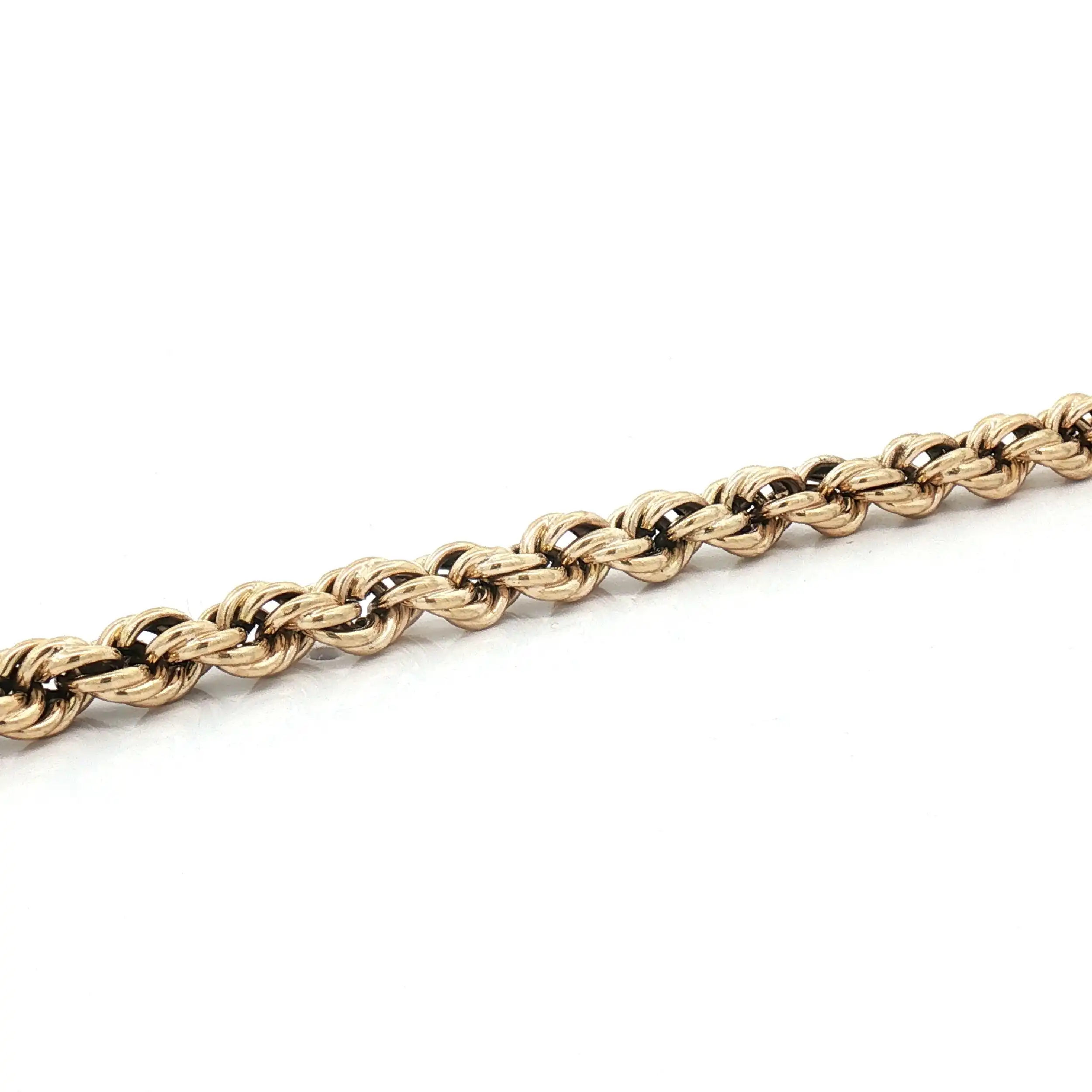 Kordelarmband Gelbgold