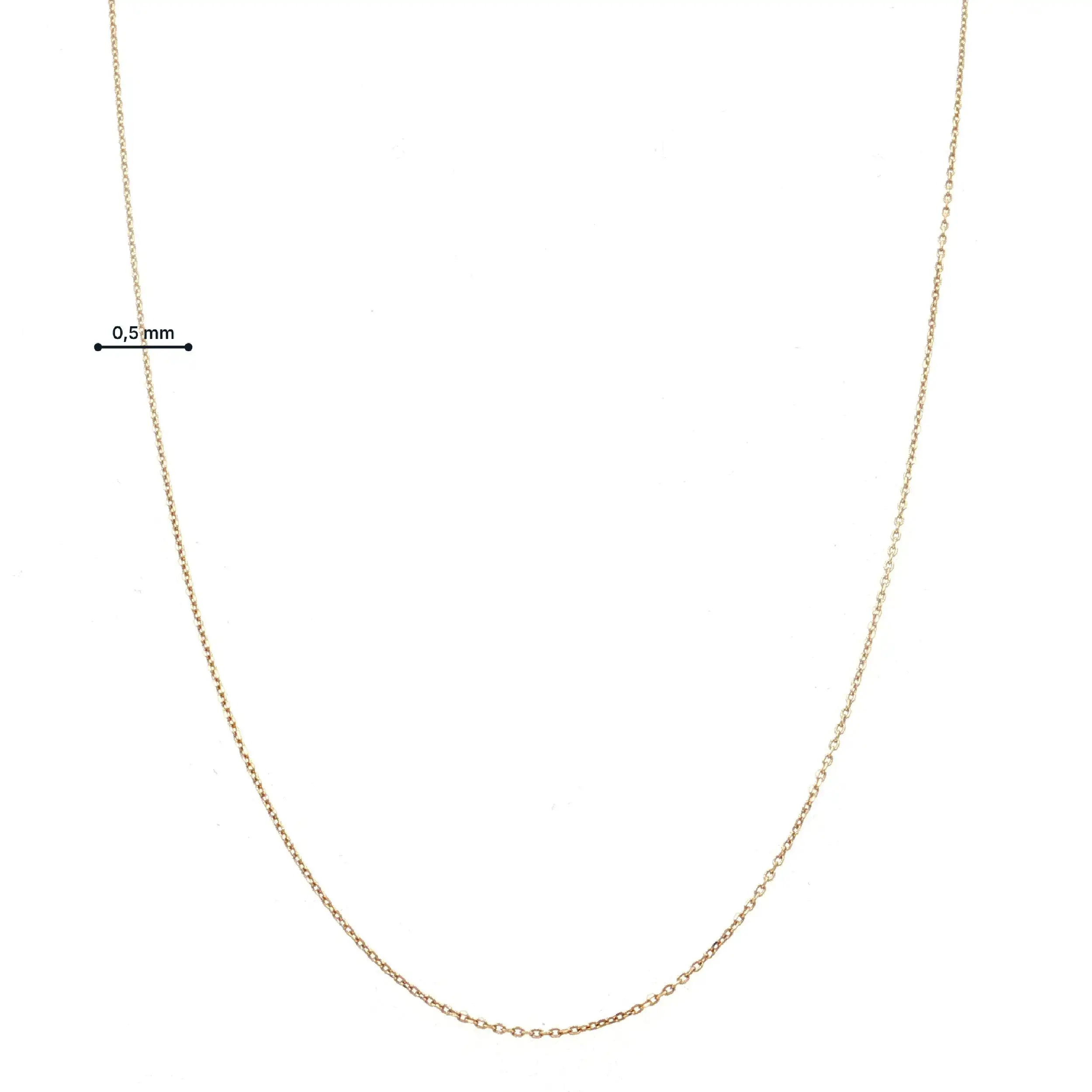 Ankerkette Gelbgold