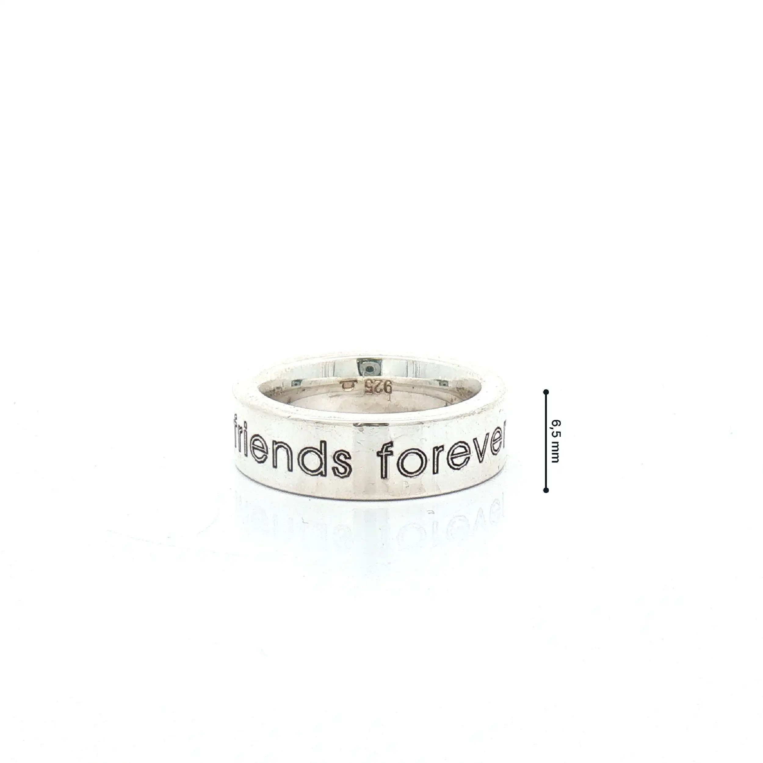 Ring Silber 'Friends forever'