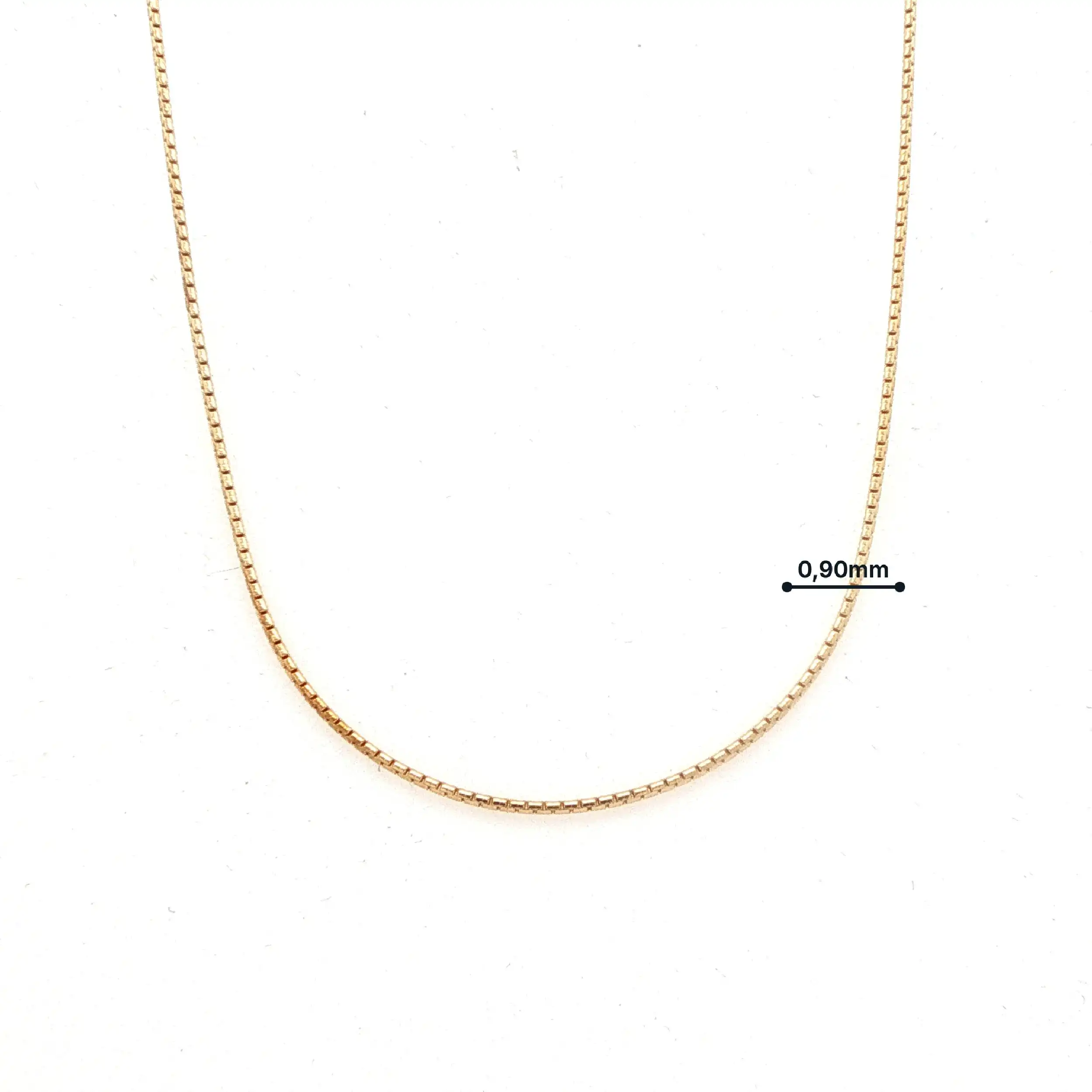 Schlangenkette Gelbgold