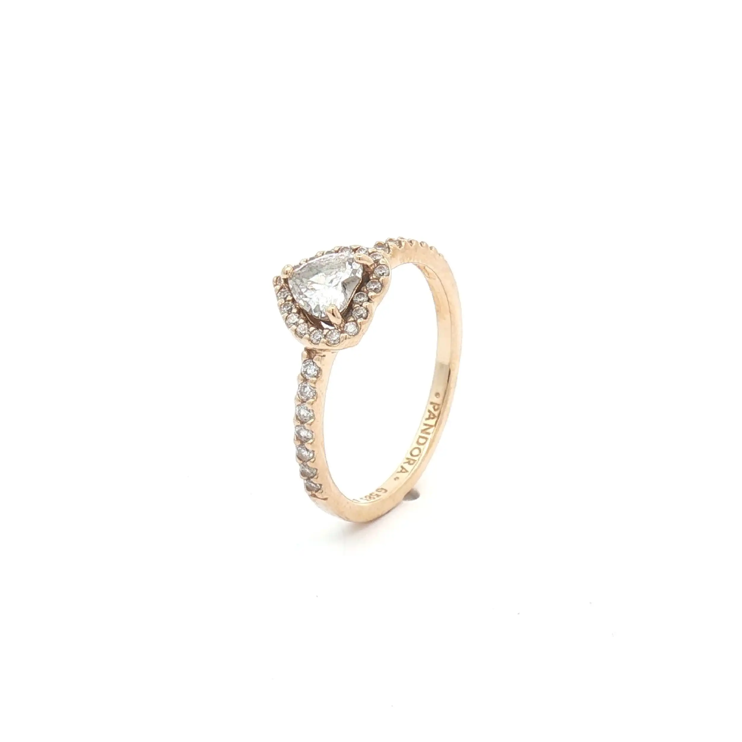 Ring Gelbgold mit Zirkonia Pandora Ring Gelbgold mit Zirkonia Pandora