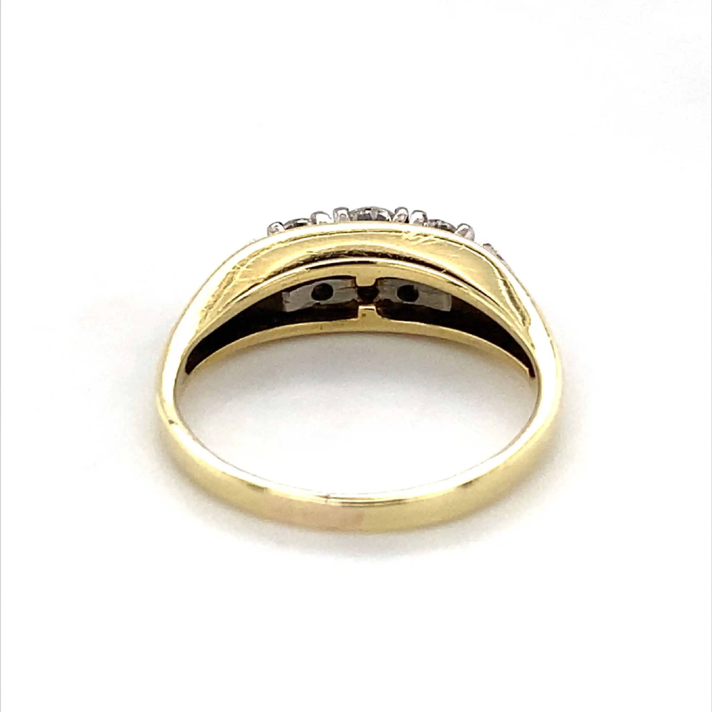 Ring Bicolor mit Brillanten Ring Bicolor mit Brillanten
