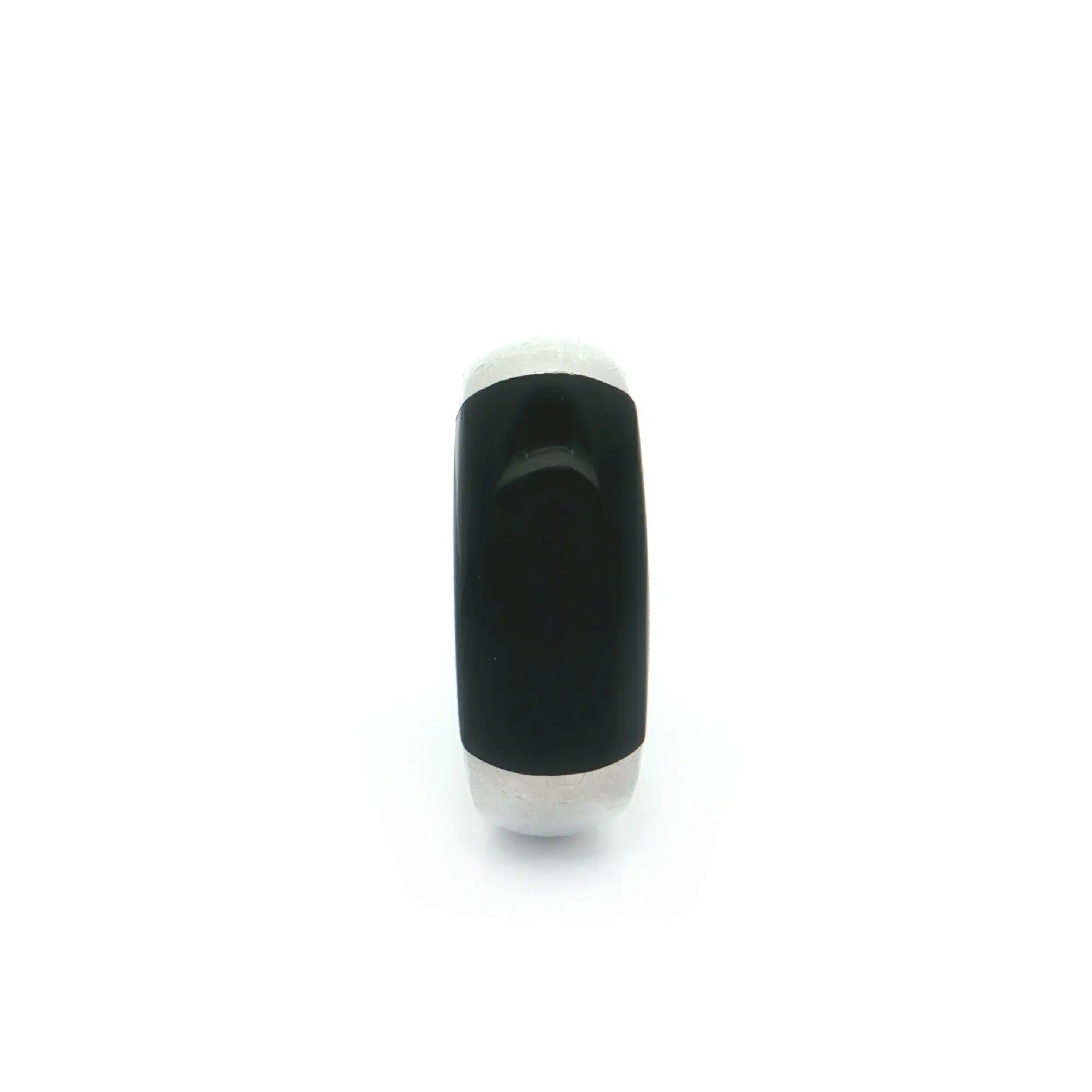 Silberring mit schwarzem Stein Silberring mit schwarzem Stein