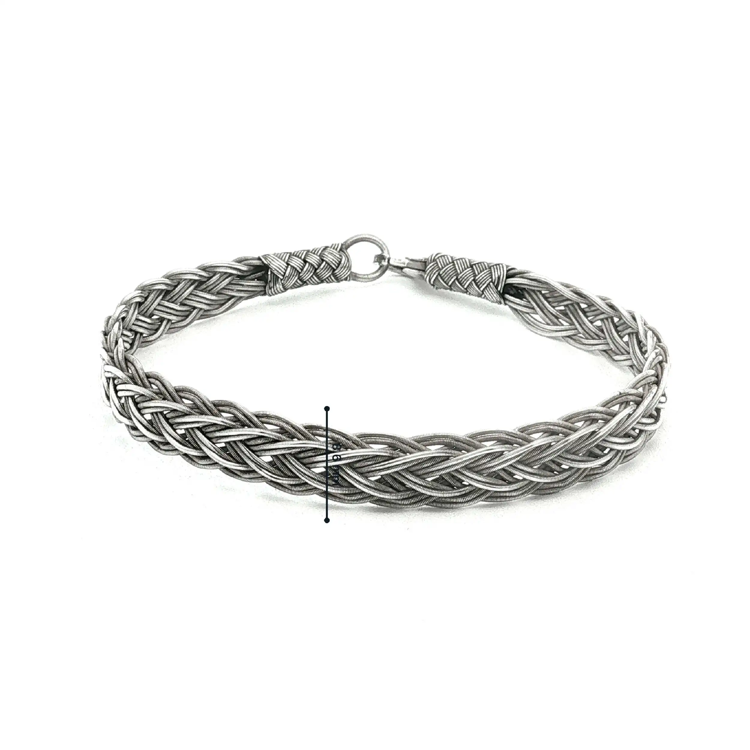 Armband Silber geflochten