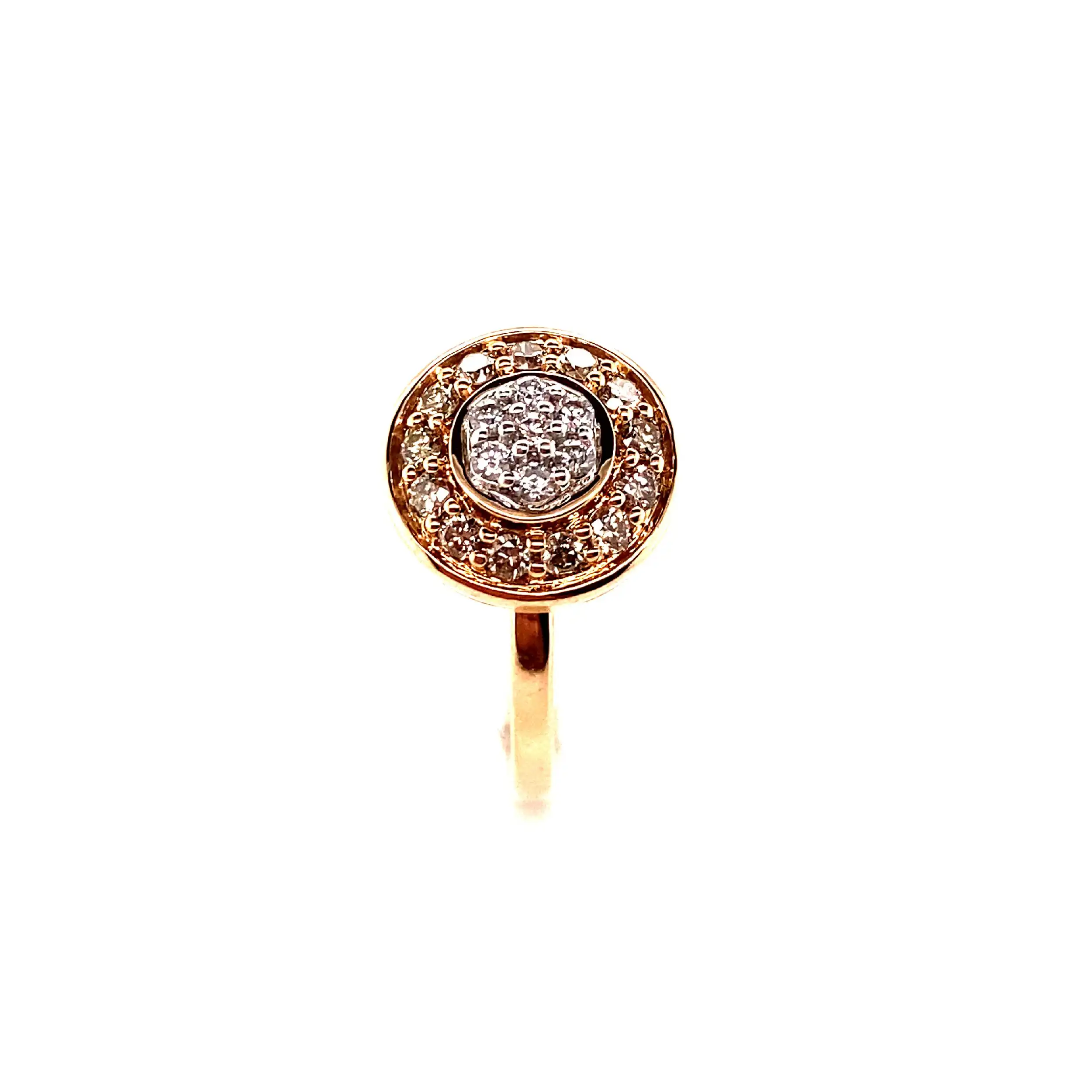 Ring Gelbgold mit Brillanten