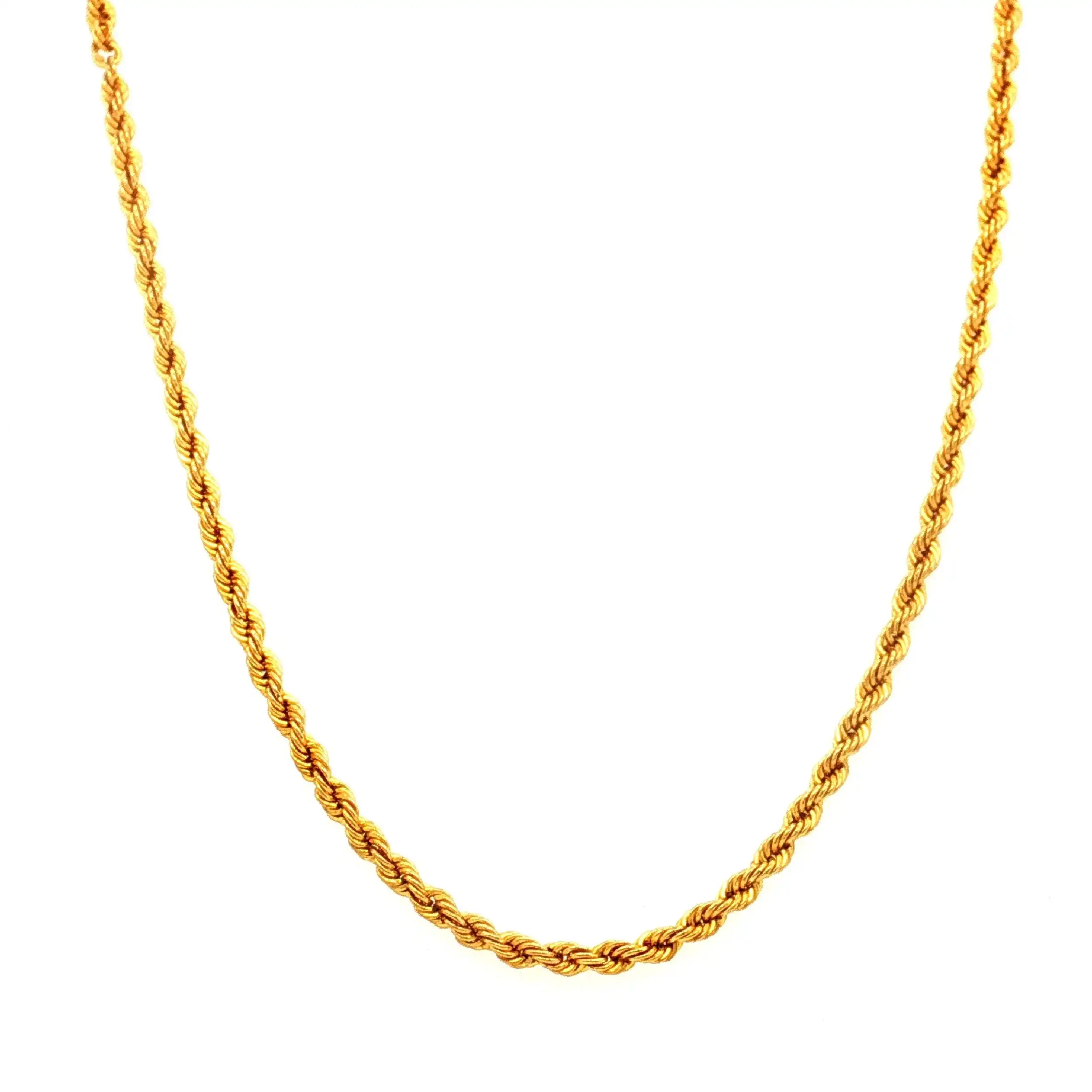 Kette gedreht Gelbgold