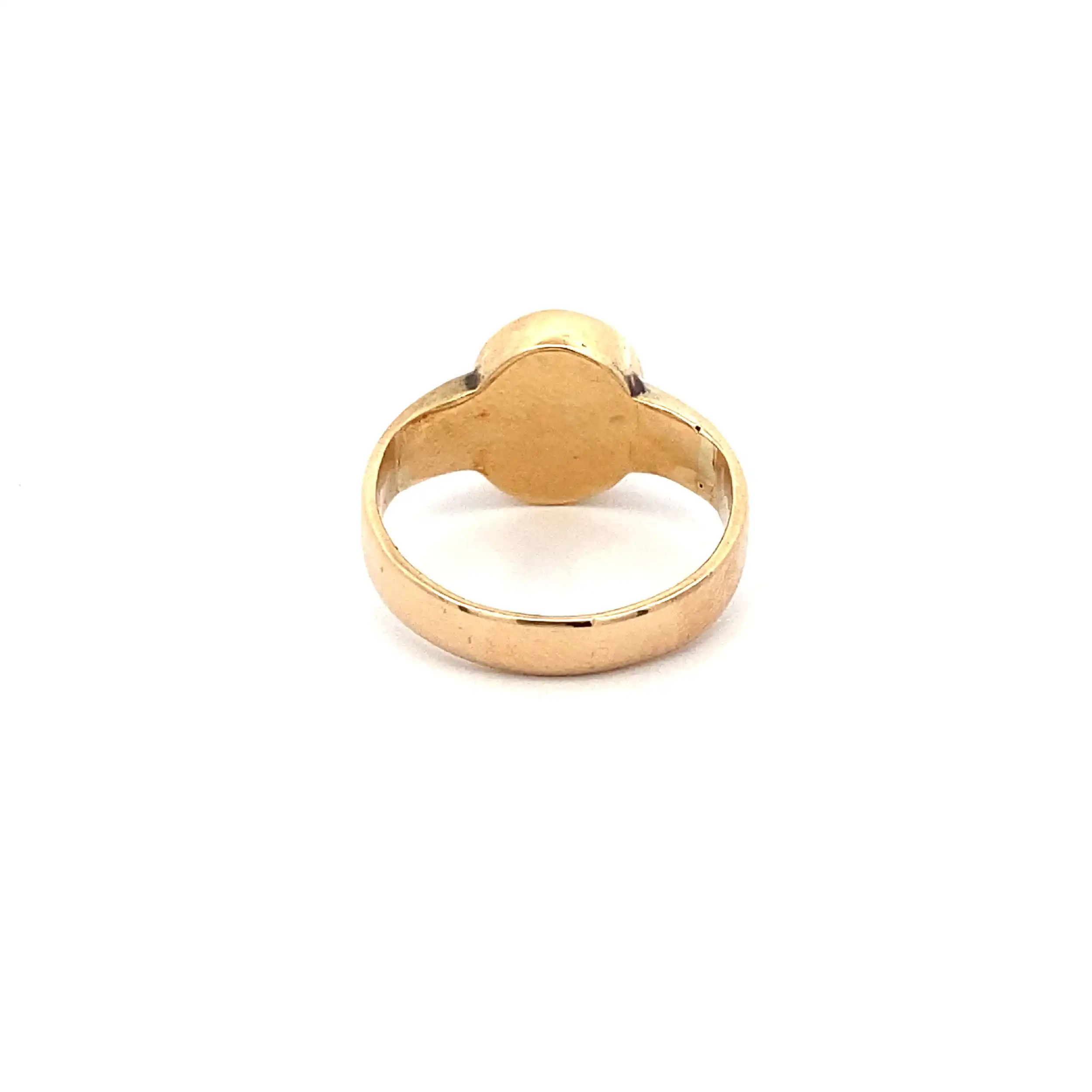 Ring Gelbgold mit Cabochon Ring Gelbgold mit Cabochon