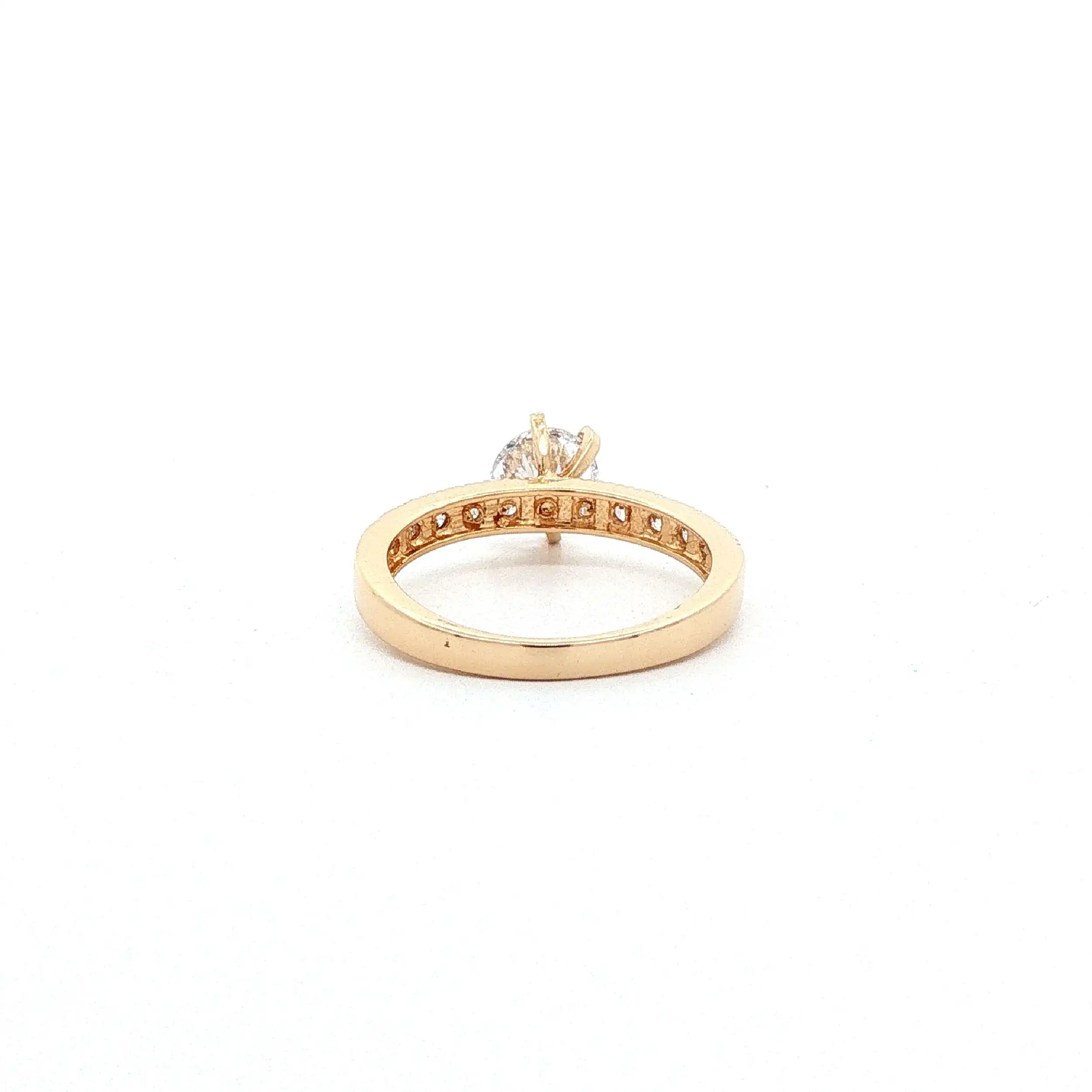 Ring Gelbgold mit Zirkonia