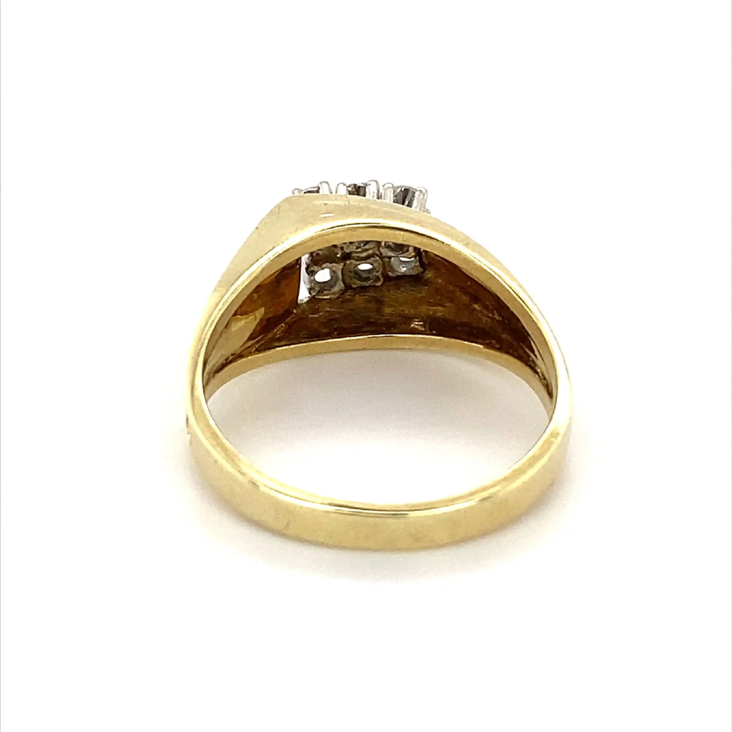 Ring Gelbgold mit Brillanten Ring Gelbgold mit Brillanten