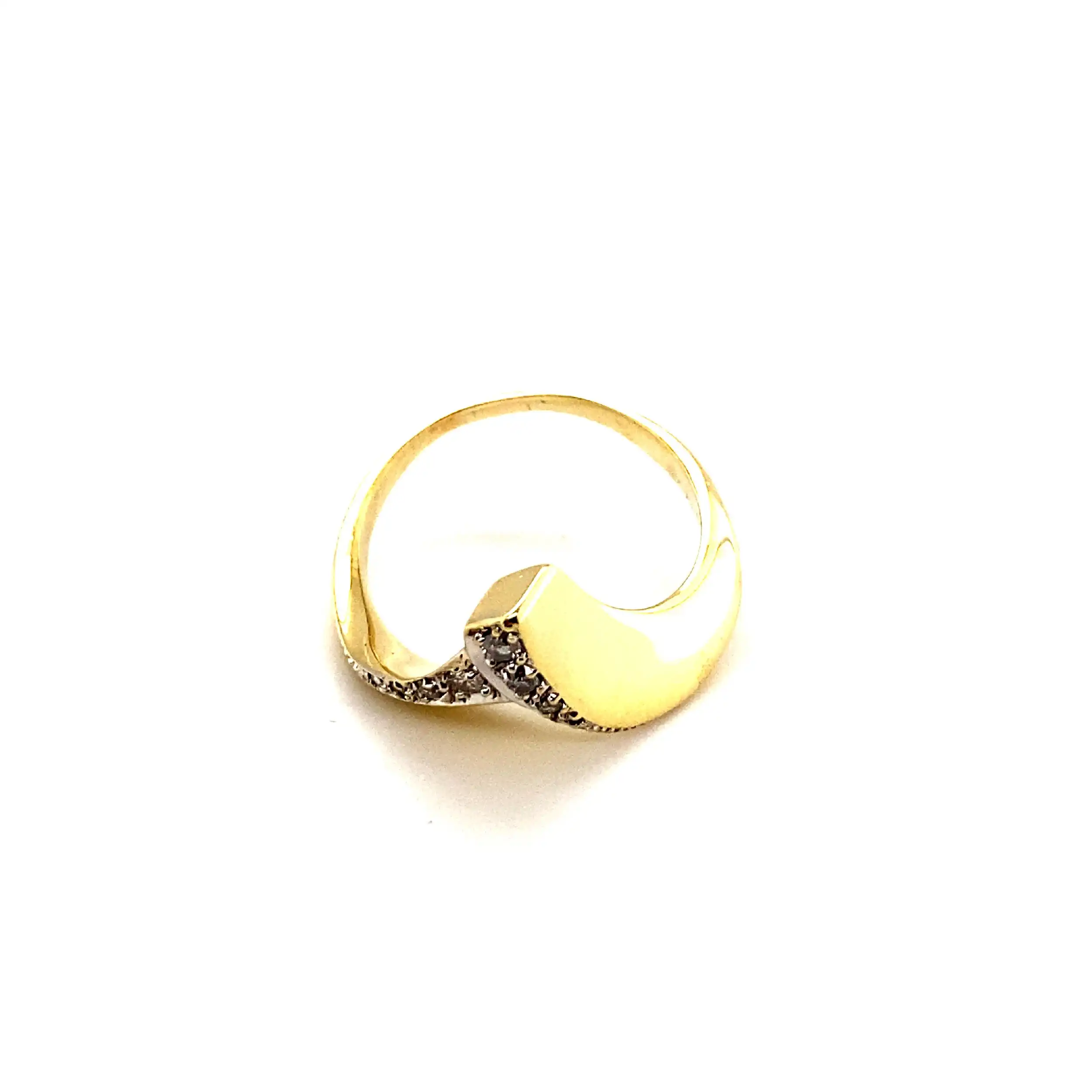 Ring Gelbgold mit Brillanten Ring Gelbgold mit Brillanten