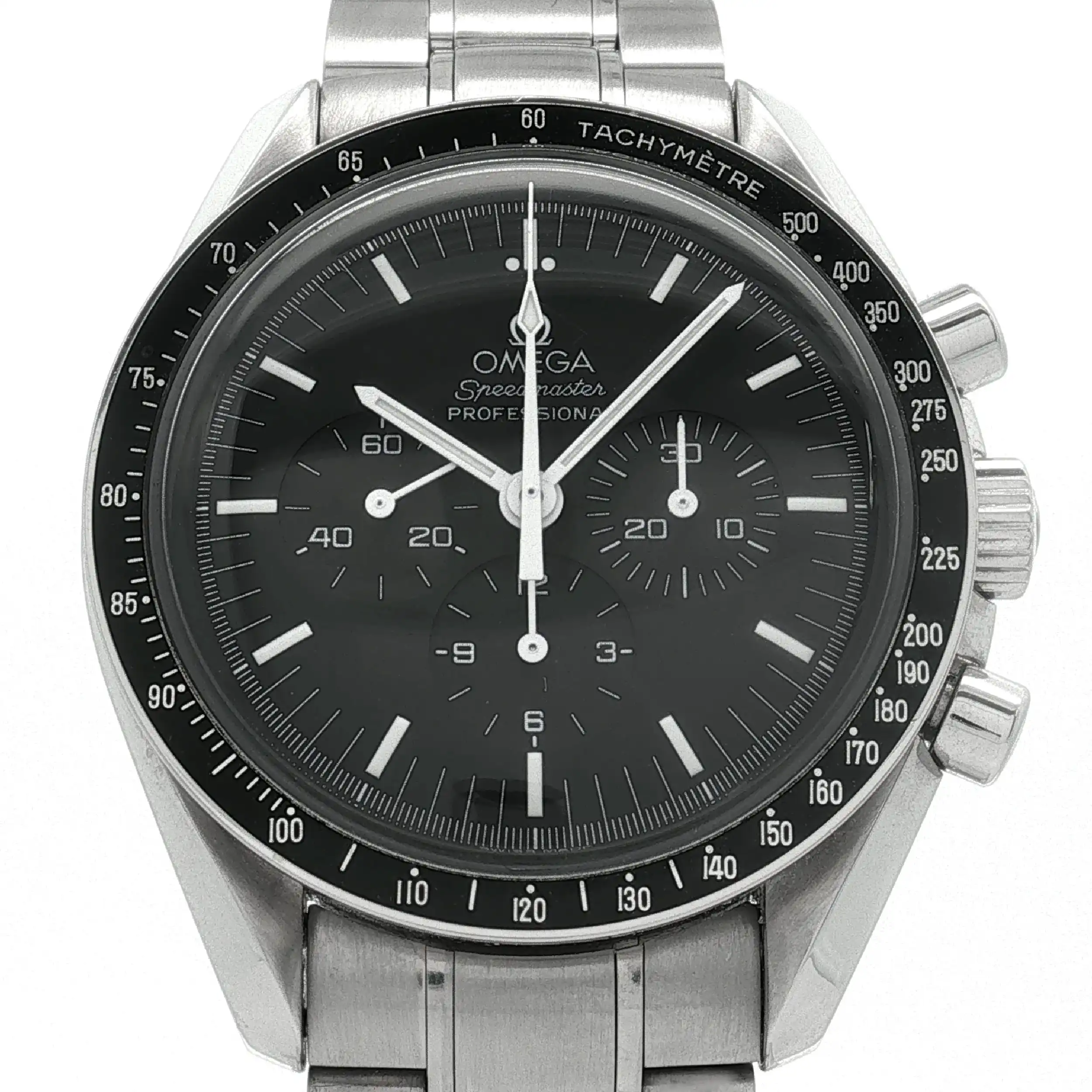 Herrenuhr Omega Speedmaster Professional mit Box und Revisionsbelegen